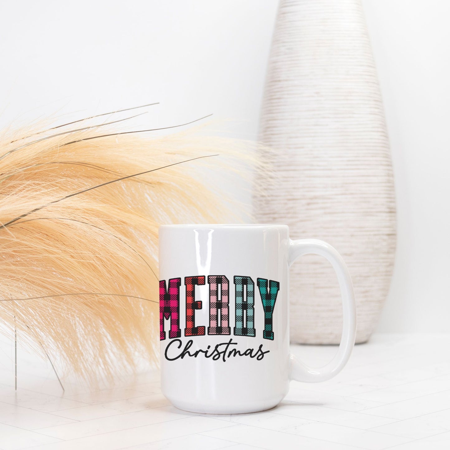 Colorful Christmas Mug Deluxe 15oz.