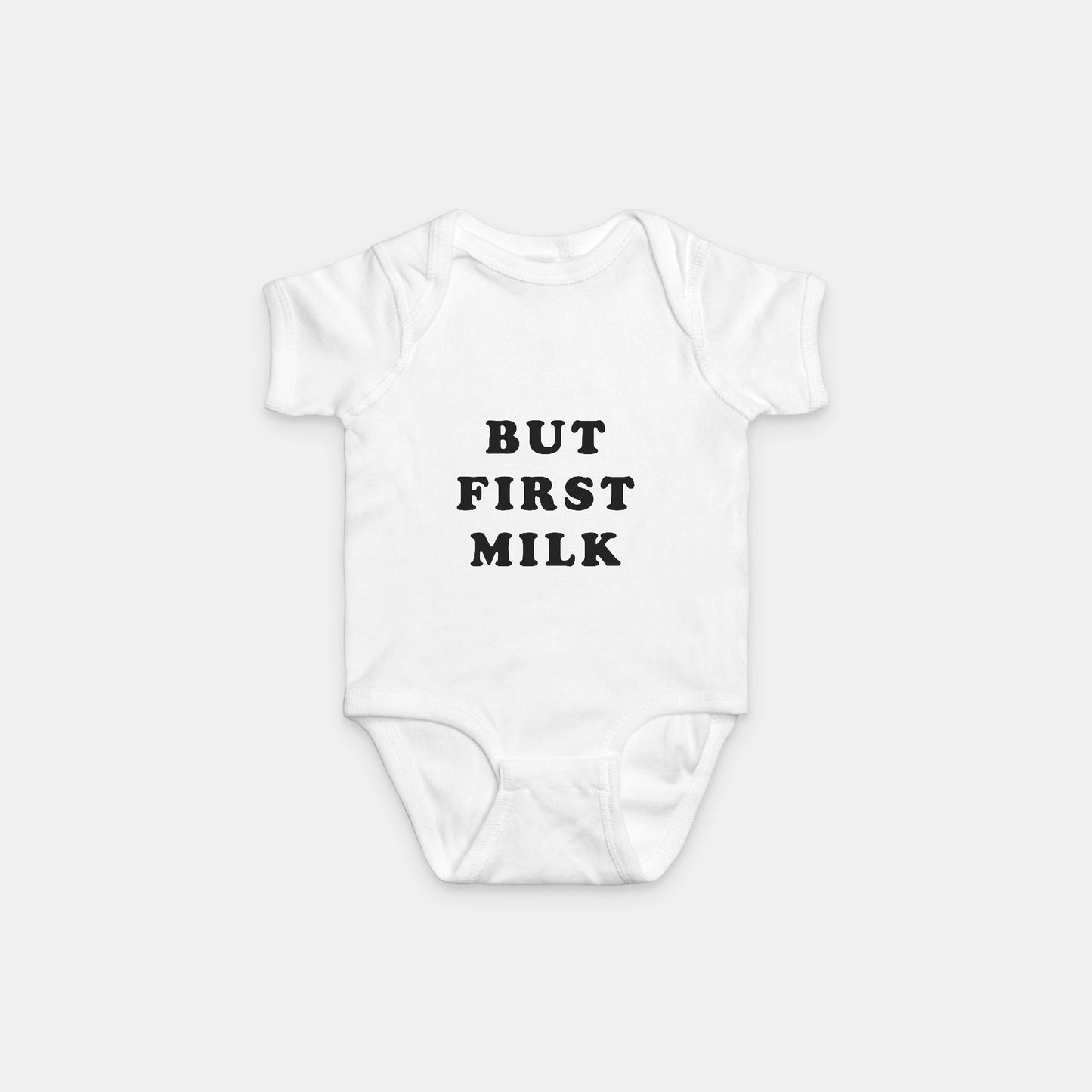 But First Milk Baby One Piece