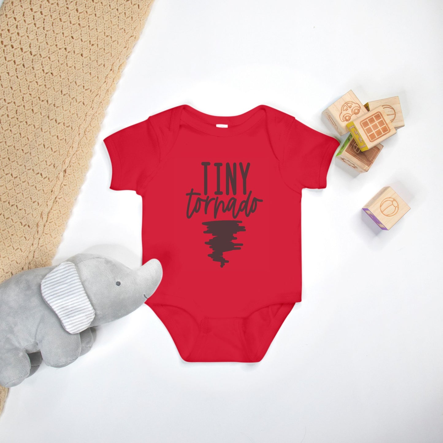 Tiny Tornado Baby One Piece