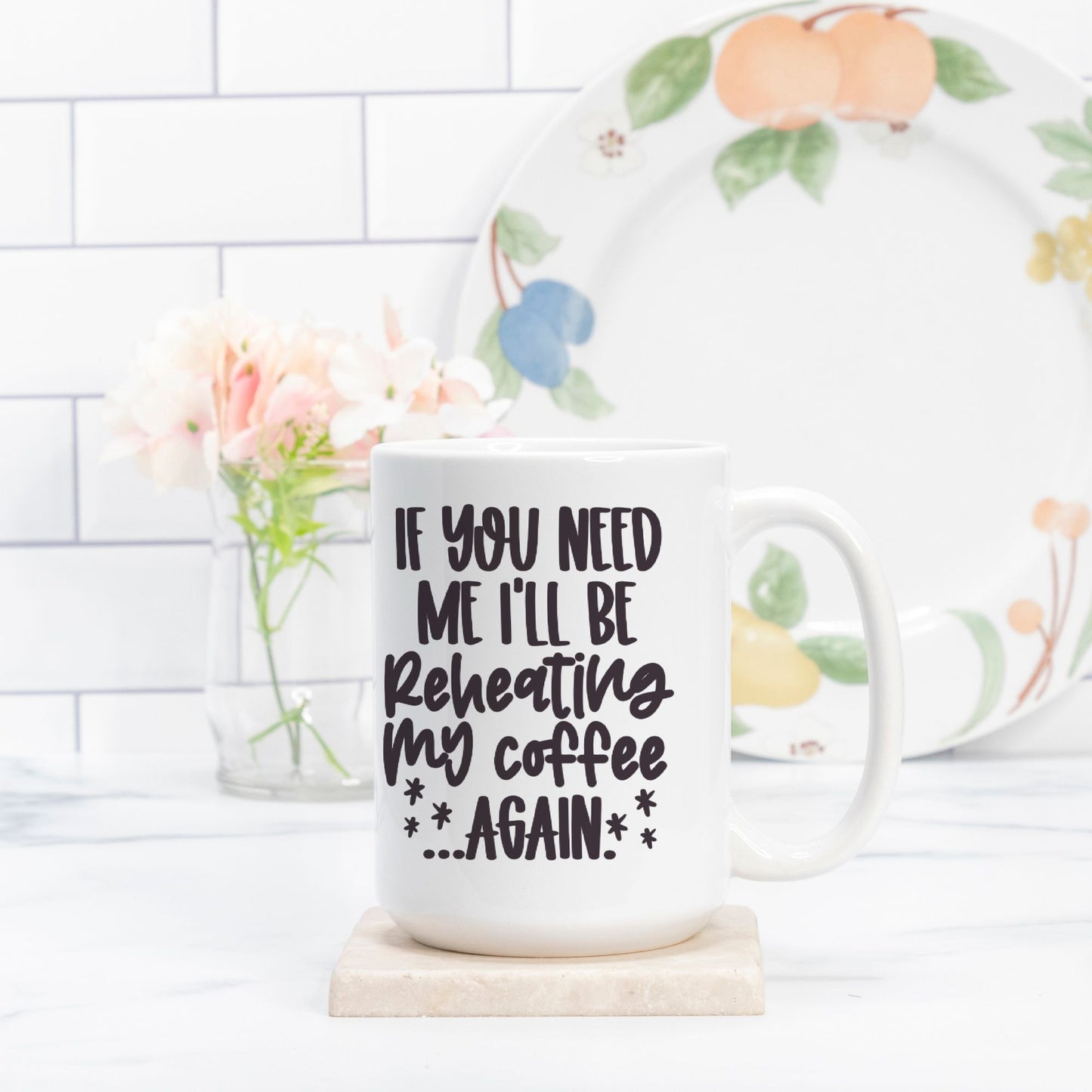 Reheating Coffee Mug Deluxe 15oz.