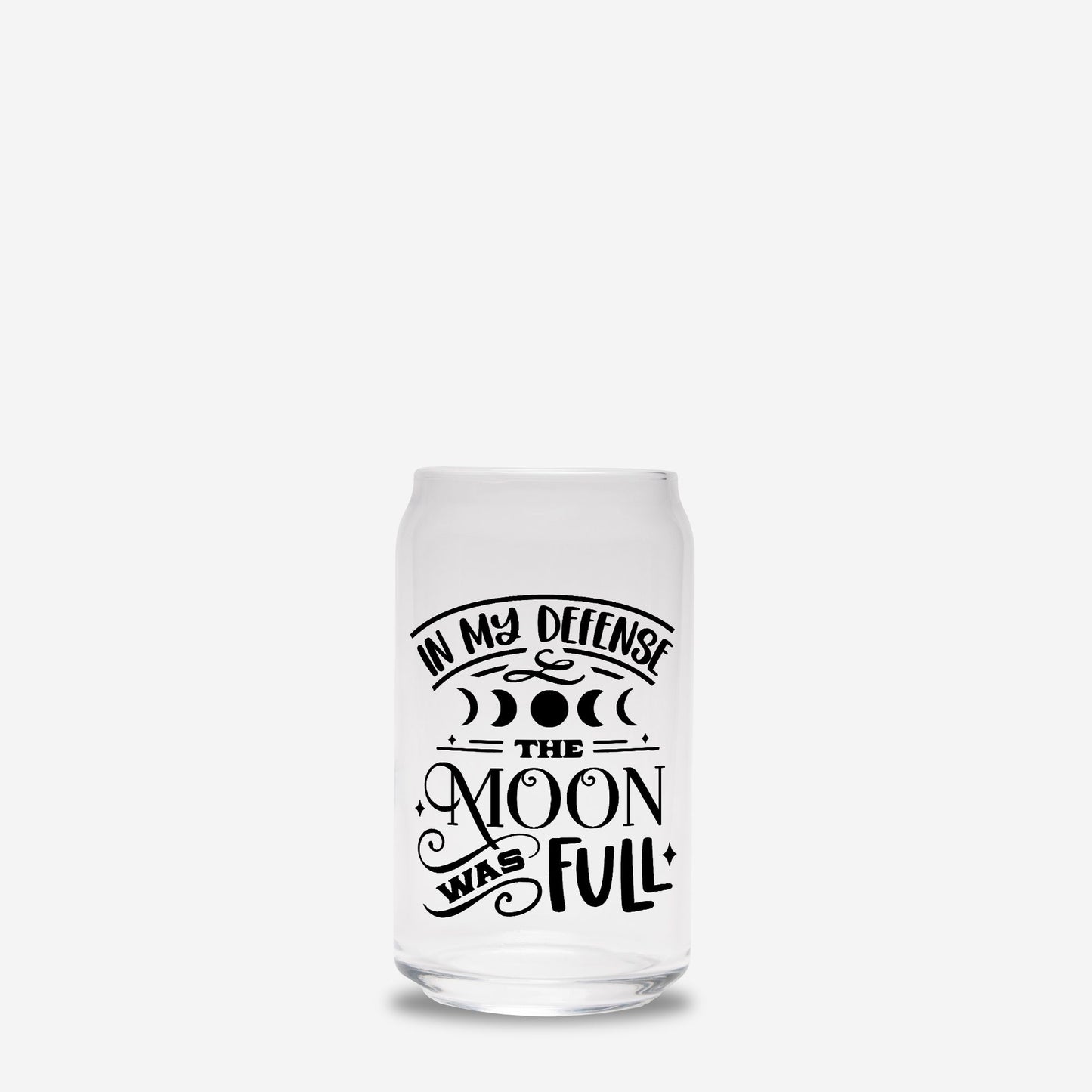 Full Moon Glass Can 16oz