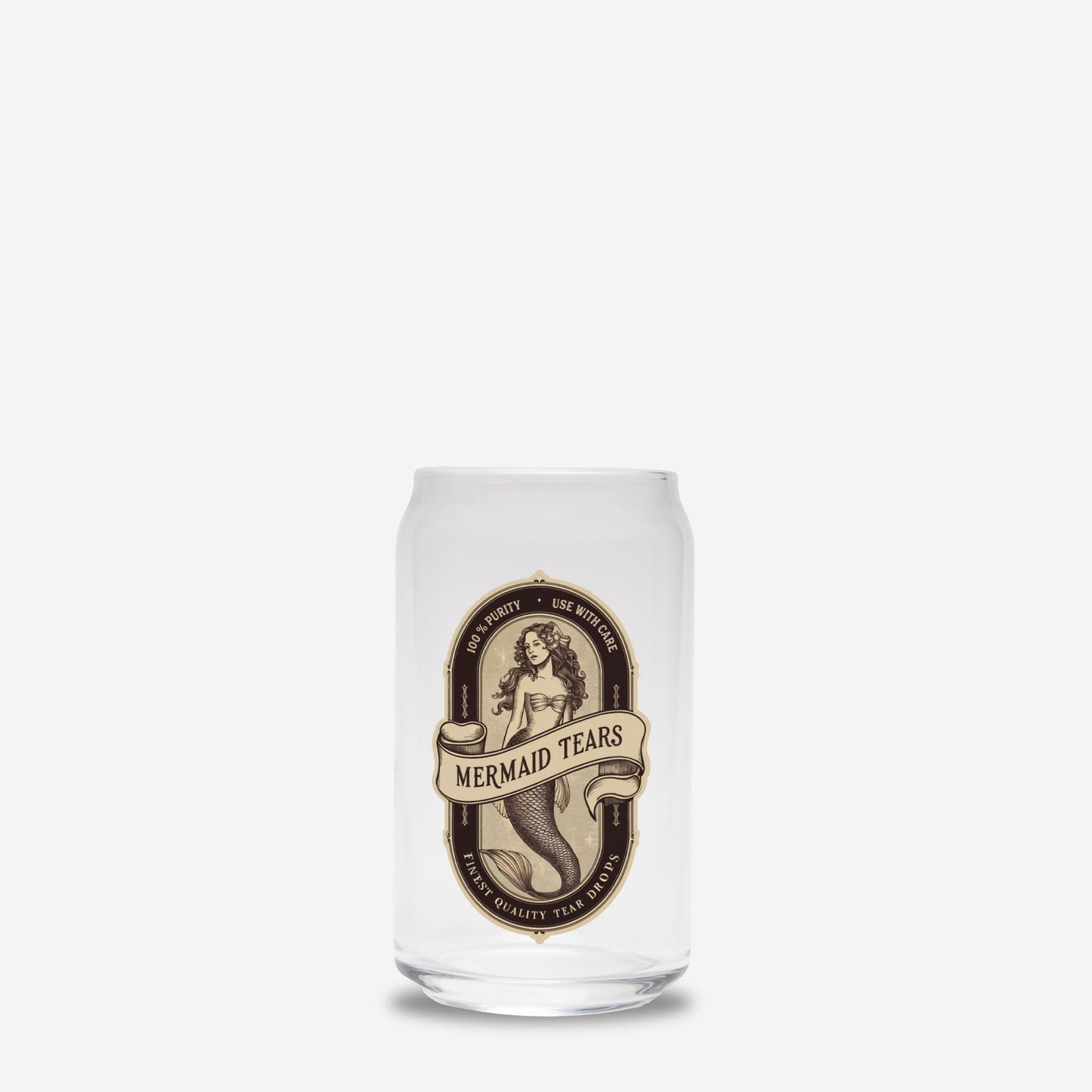 Mermaid Tears Glass Can