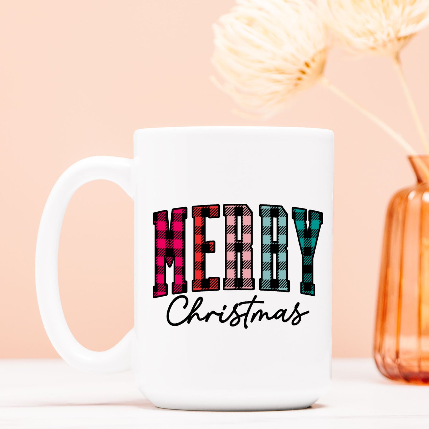 Colorful Christmas Mug Deluxe 15oz.