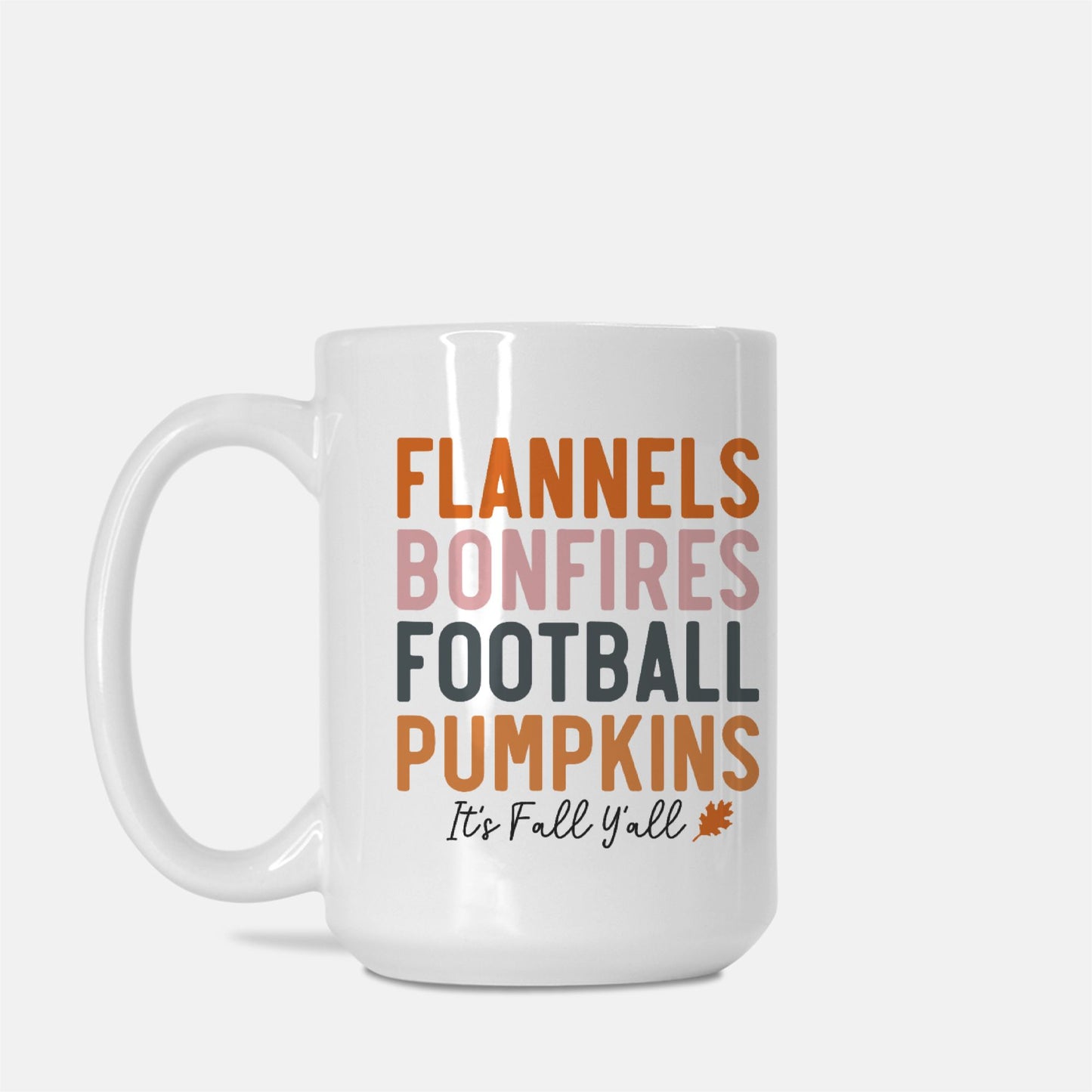 Fall Y'all Mug Deluxe 15oz.