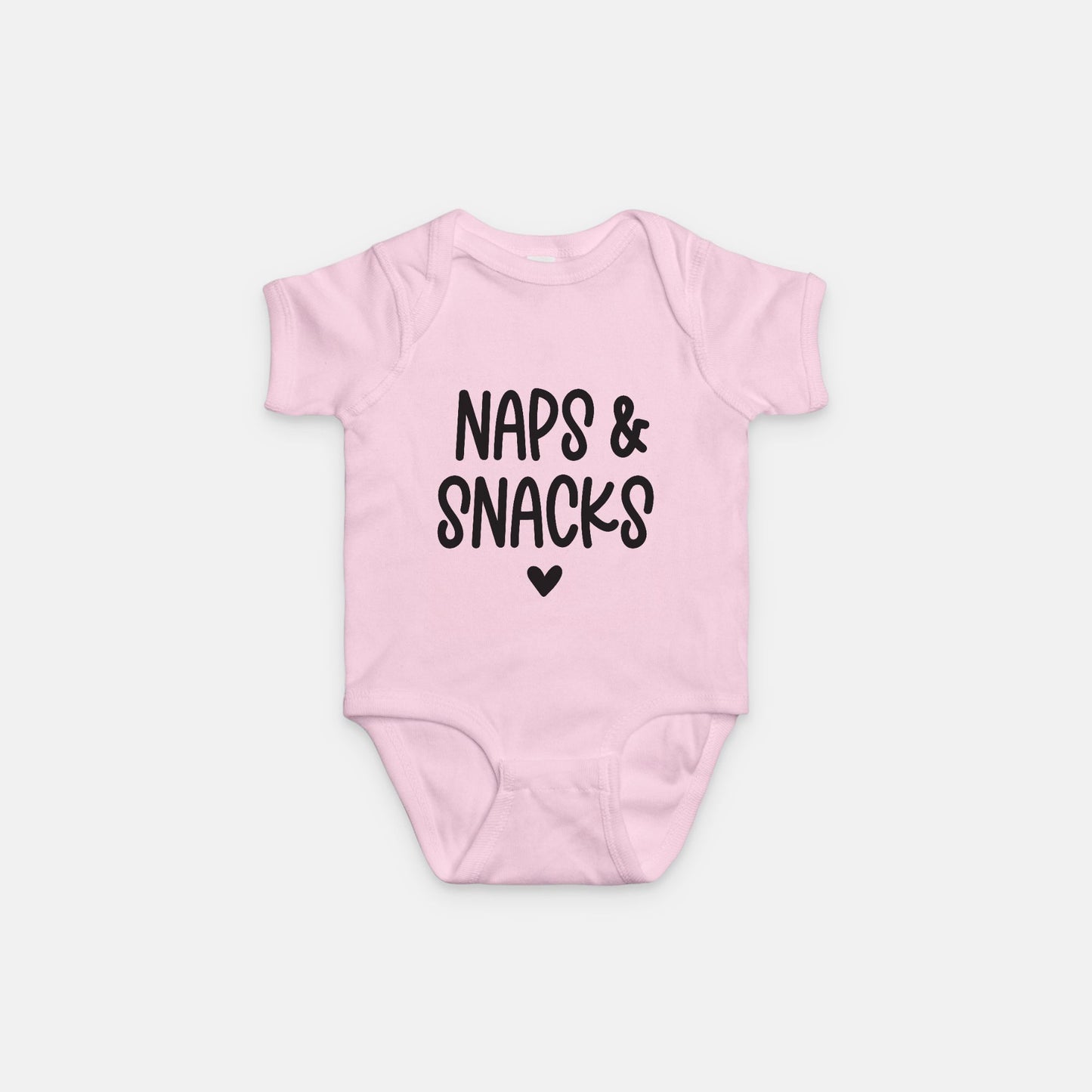 Naps & Snacks Baby One Piece