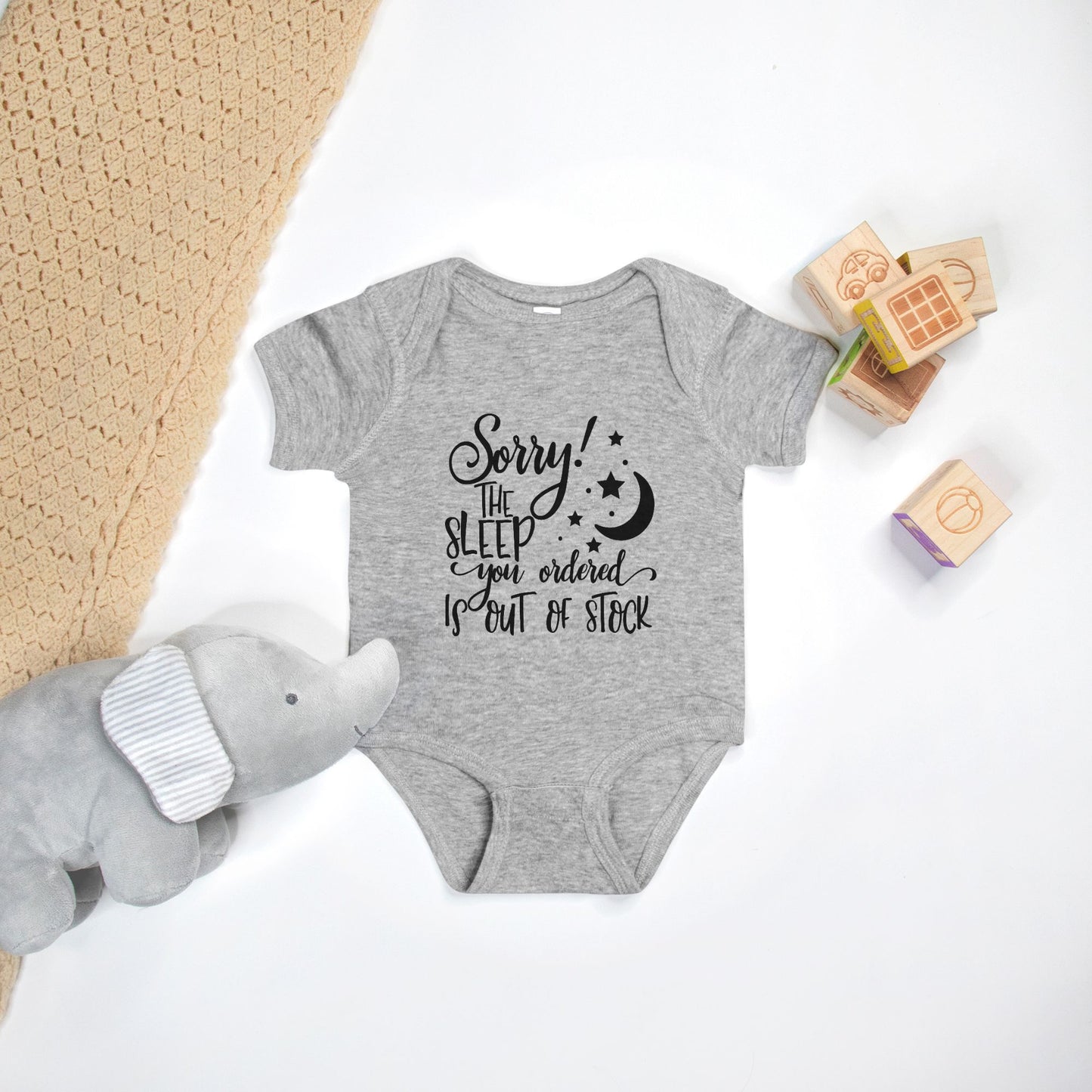 Sleep Out of Stock Baby One Piece