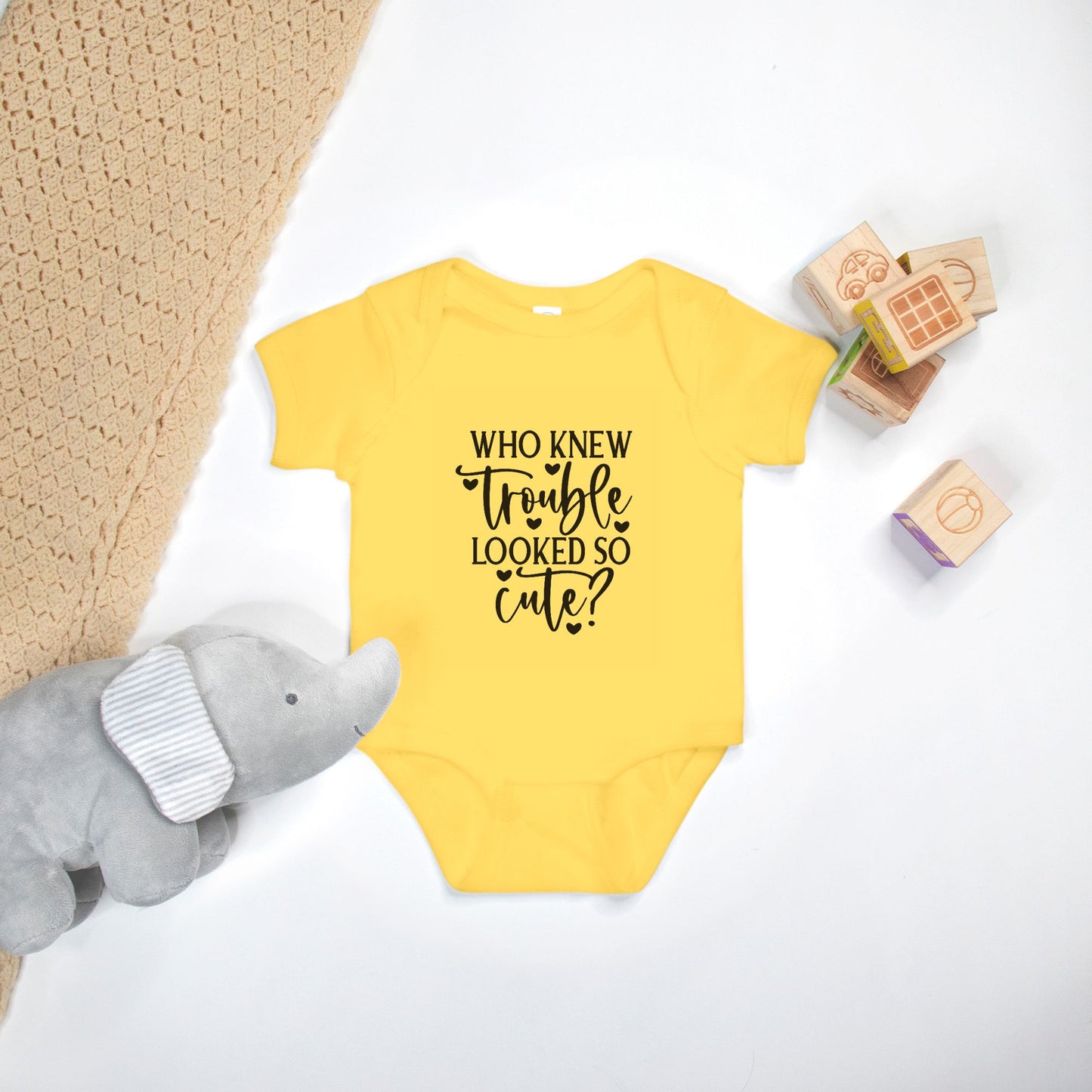Cute Trouble Baby One Piece