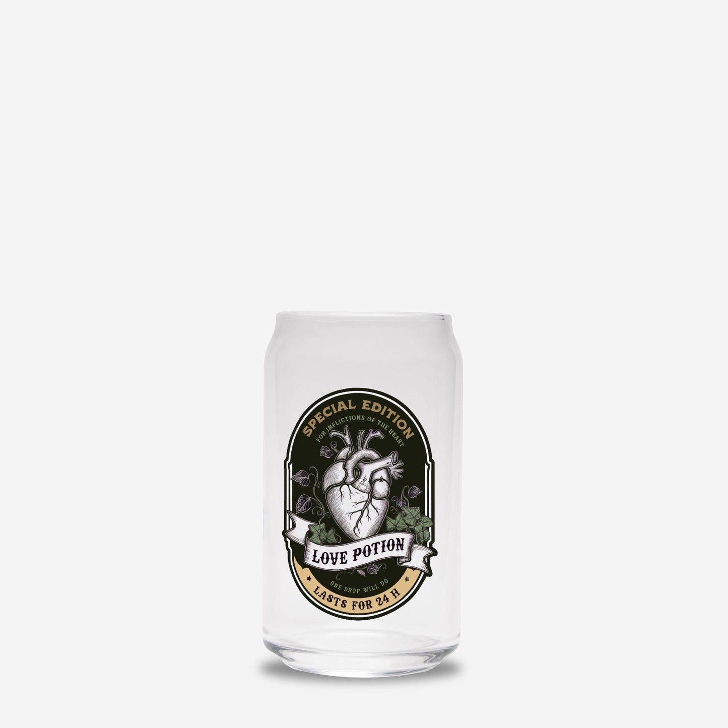 Love Potion Glass Can