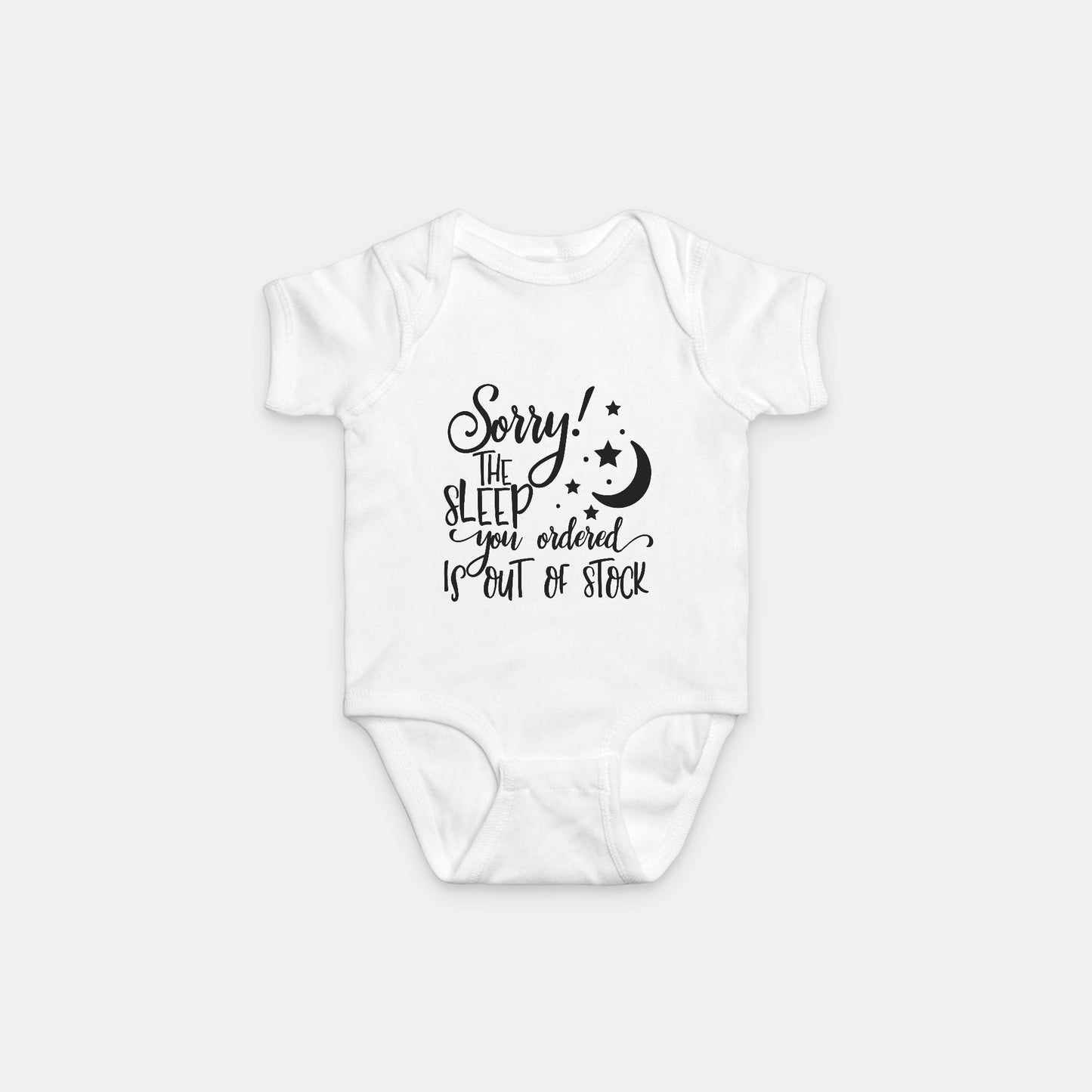 Sleep Out of Stock Baby One Piece
