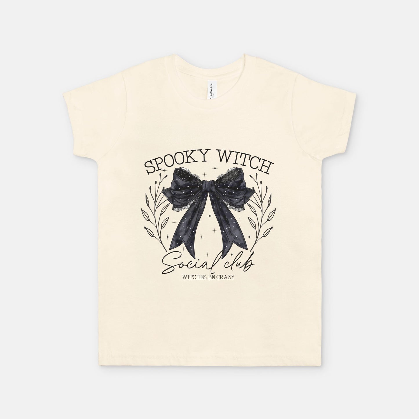 Spooky Witch Kid Short Sleeve Tee