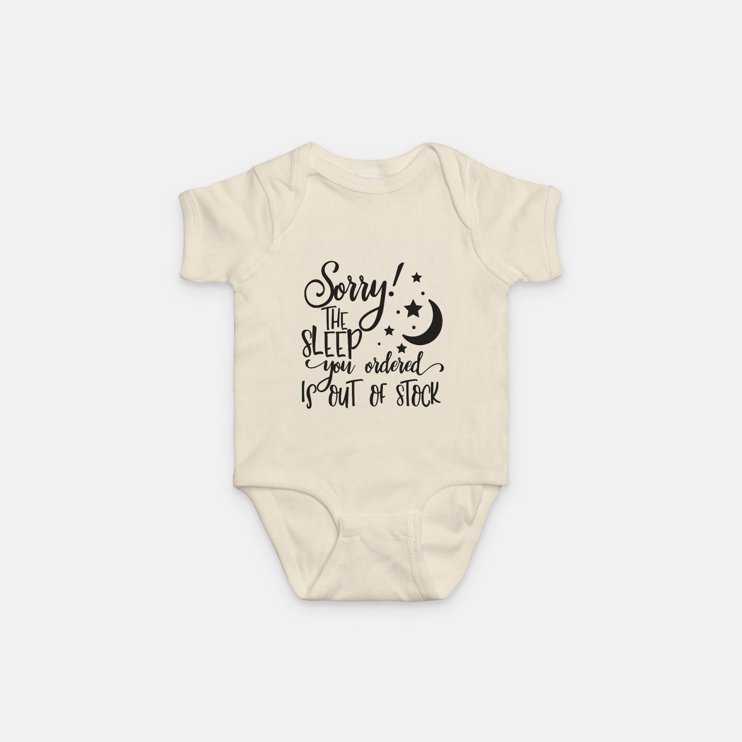 Sleep Out of Stock Baby One Piece