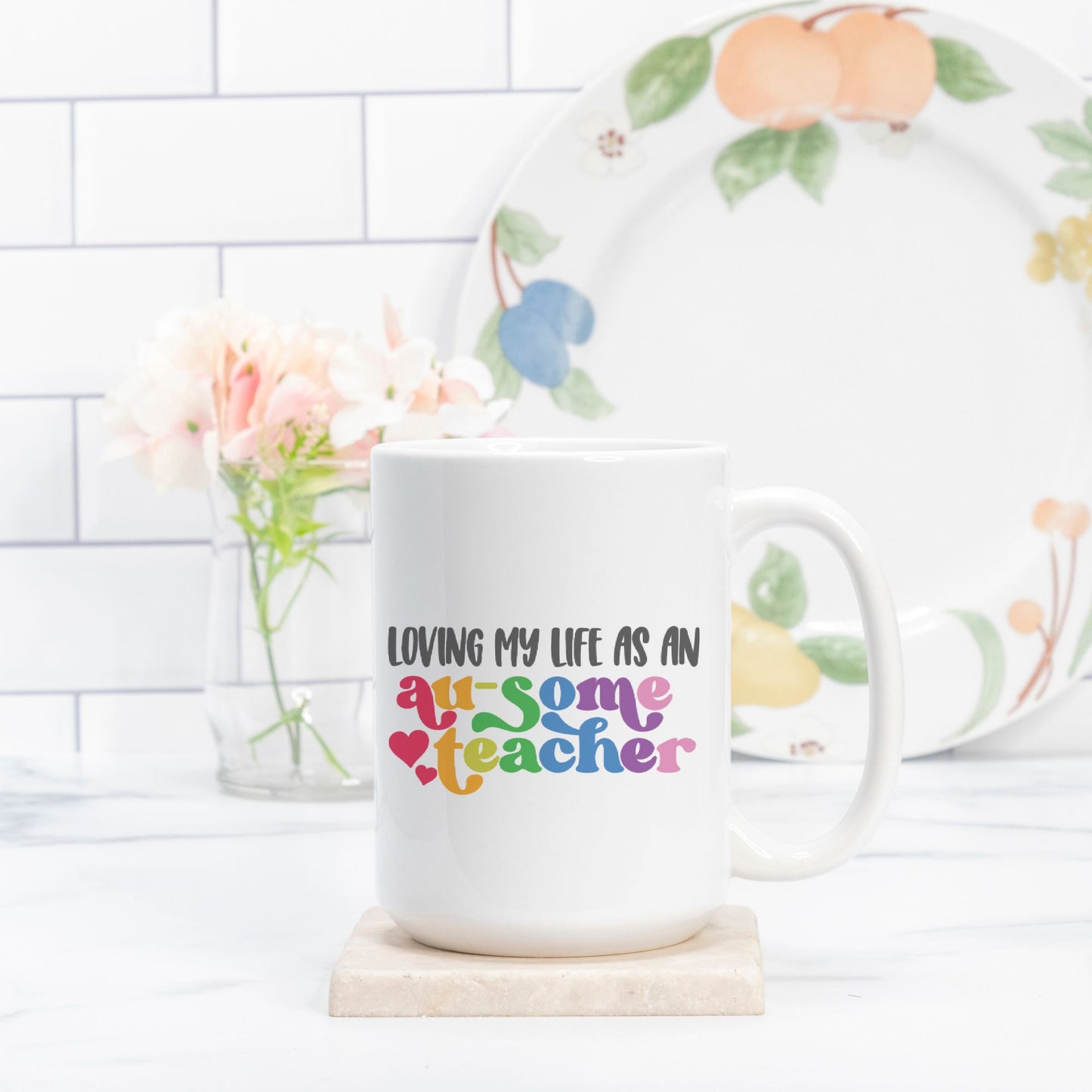 Ausome Teacher Mug Deluxe 15oz.