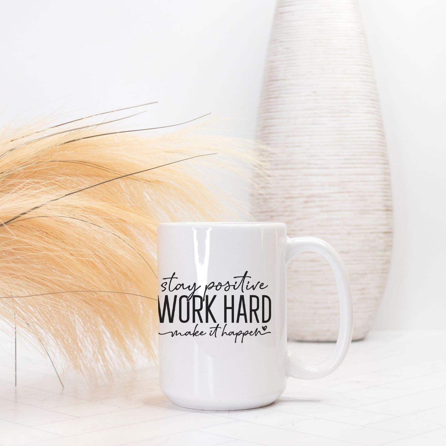 Work Hard Mug Deluxe 15oz.