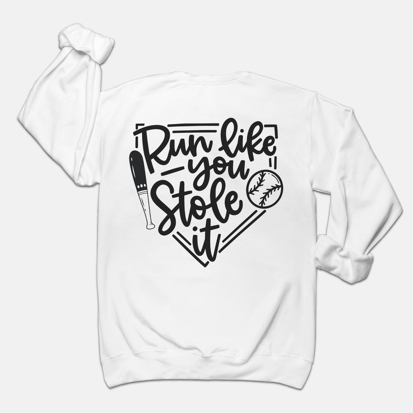 Baseball Unisex Crew Neck Sweatshirt