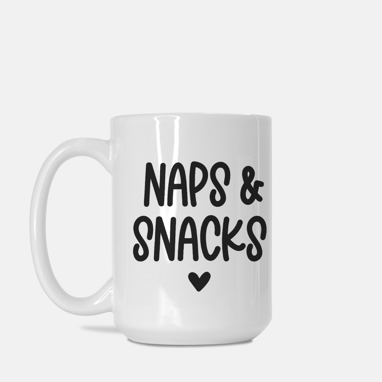 Naps & Snacks Mug Deluxe 15oz.