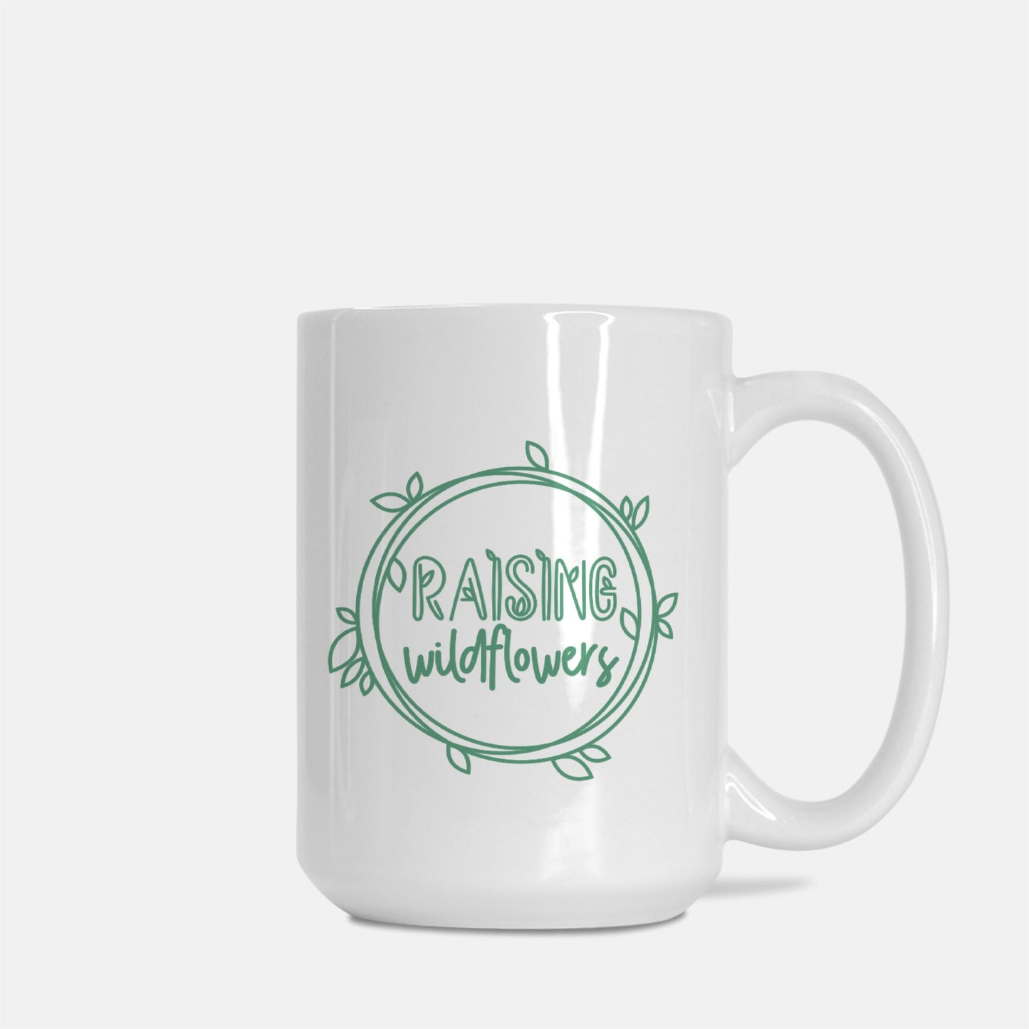 Raising Wildflowers Mug Deluxe 15oz.