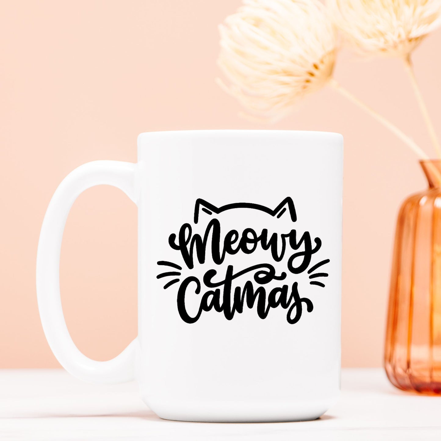 Meowy Catmas Mug Deluxe 15oz.