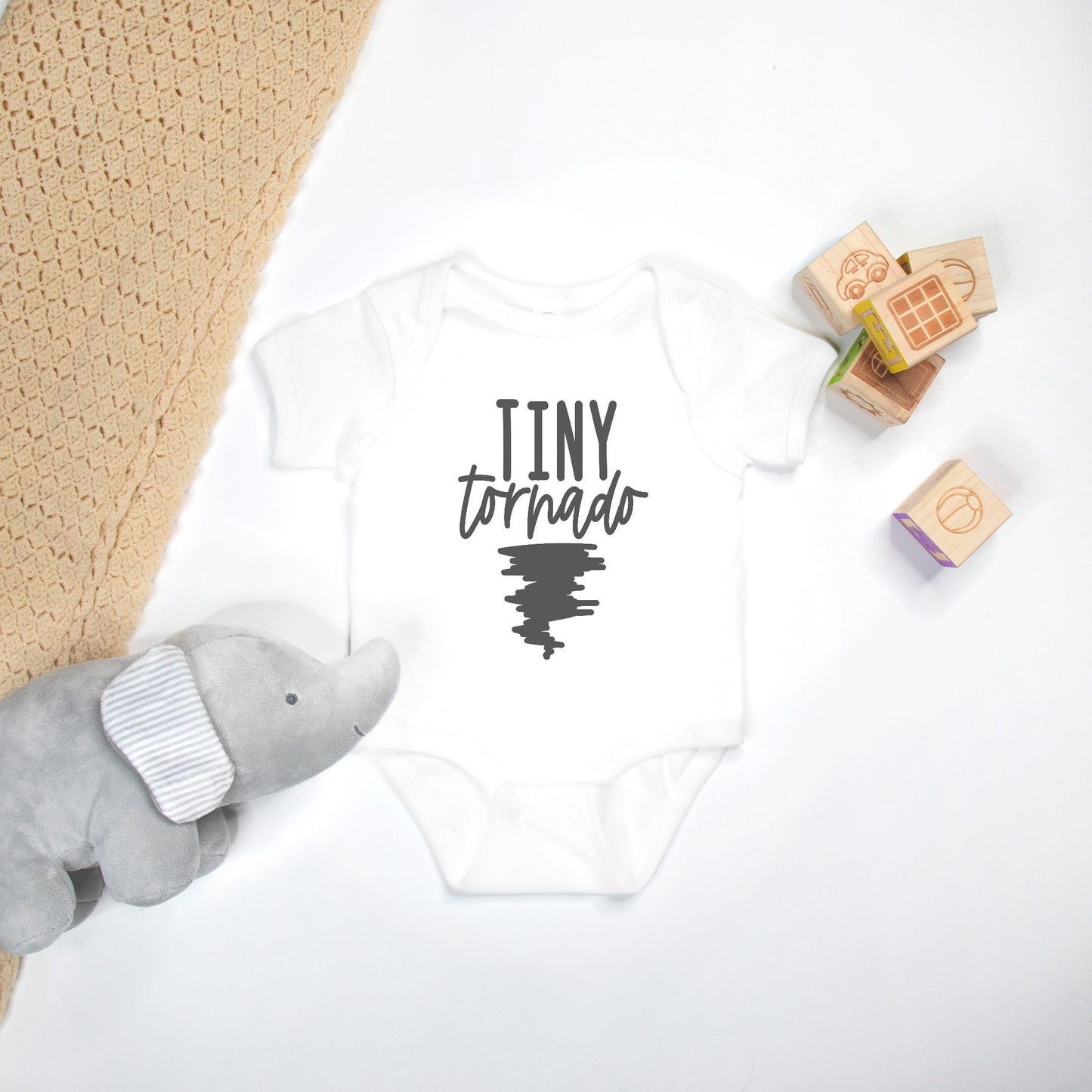 Tiny Tornado Baby One Piece