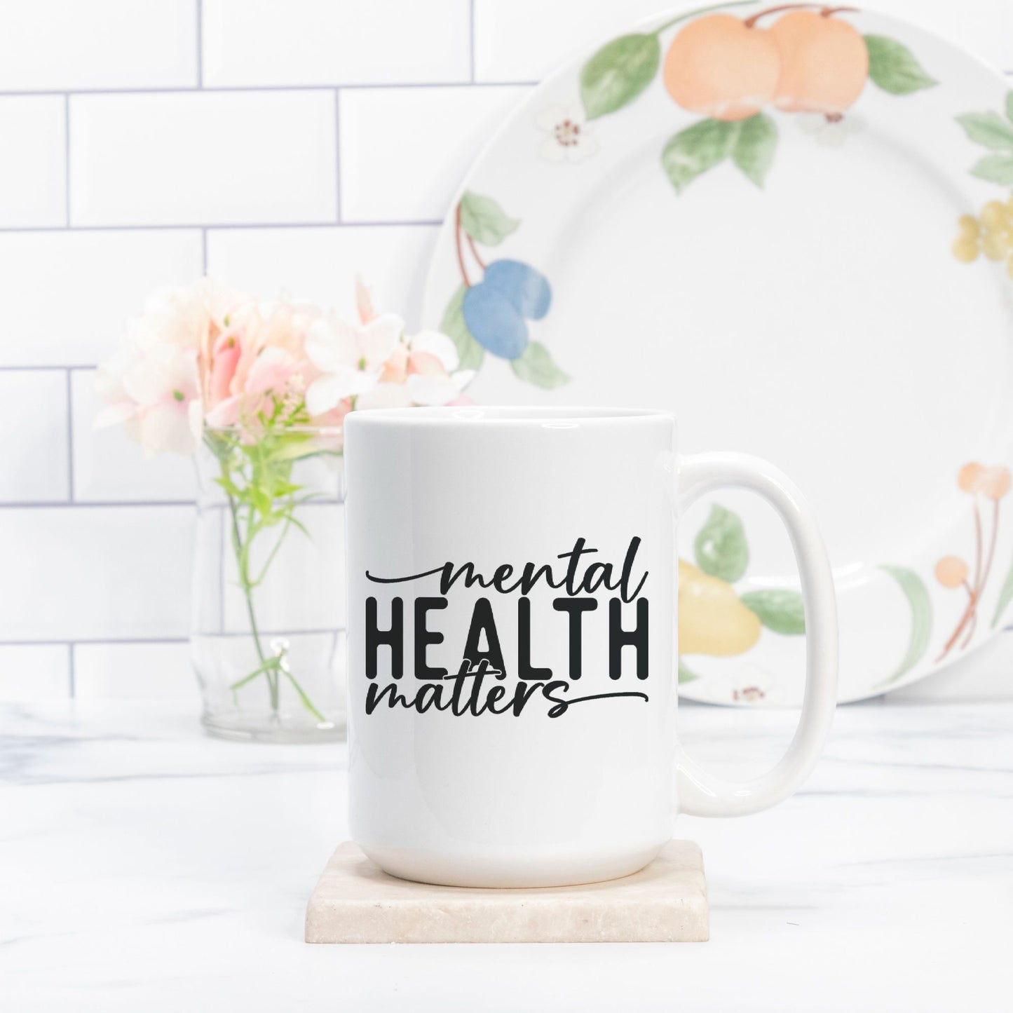 Mental Health Matters Mug Deluxe 15oz.