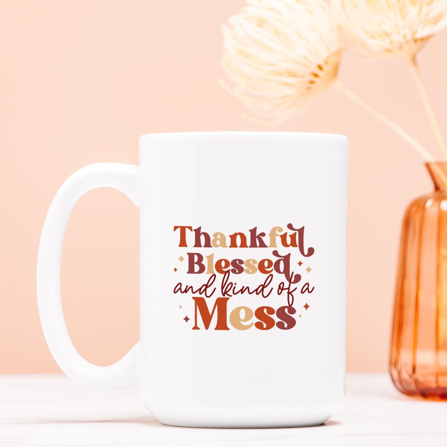 Thankful Blessed Mama Mug