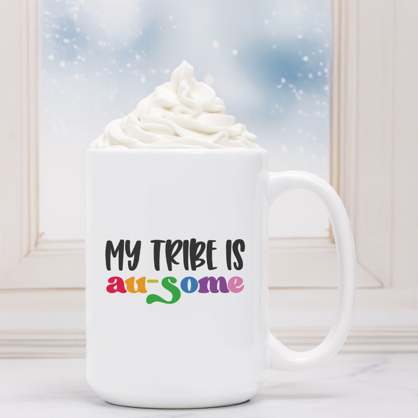 Ausome Tribe Mug Deluxe 15oz.