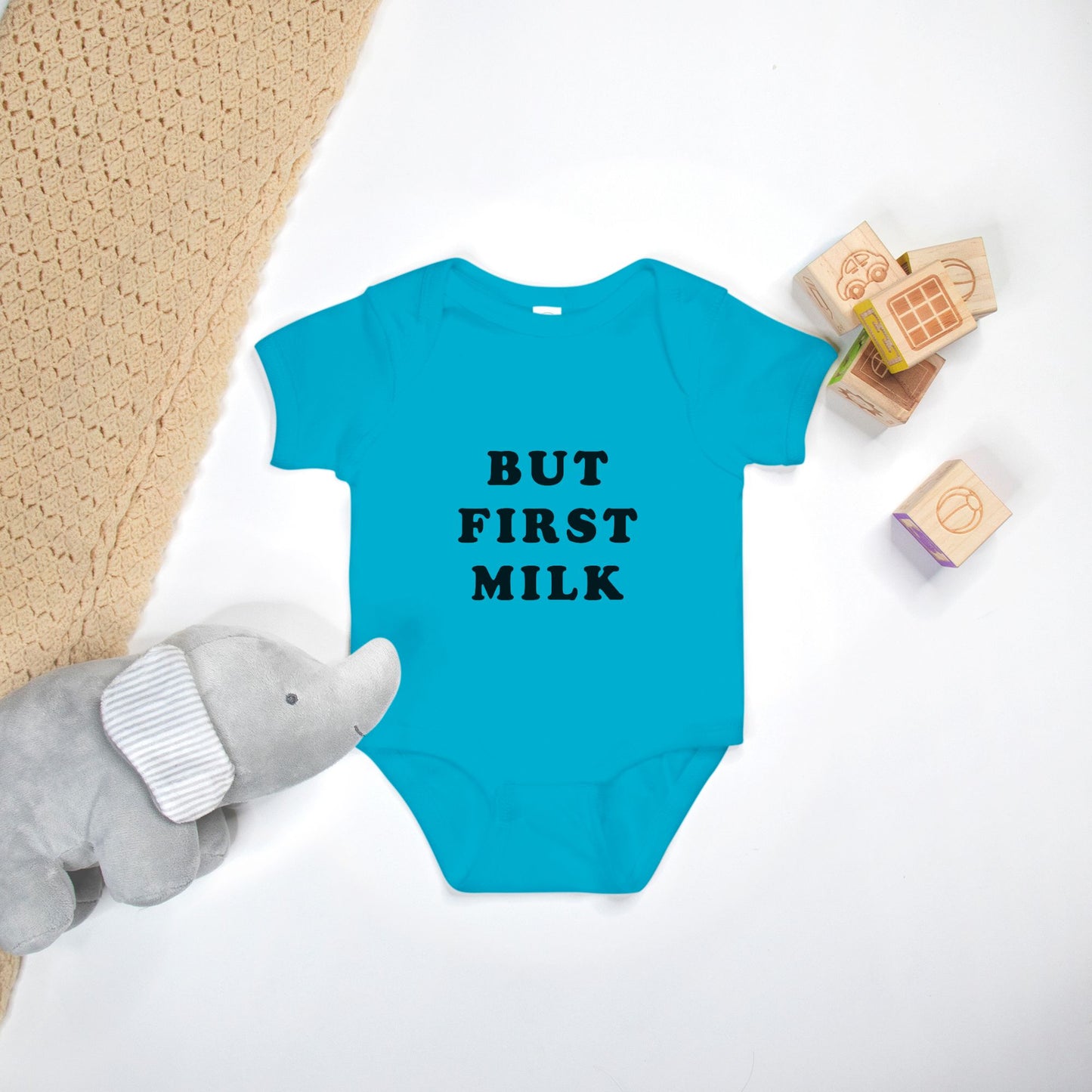 But First Milk Baby One Piece