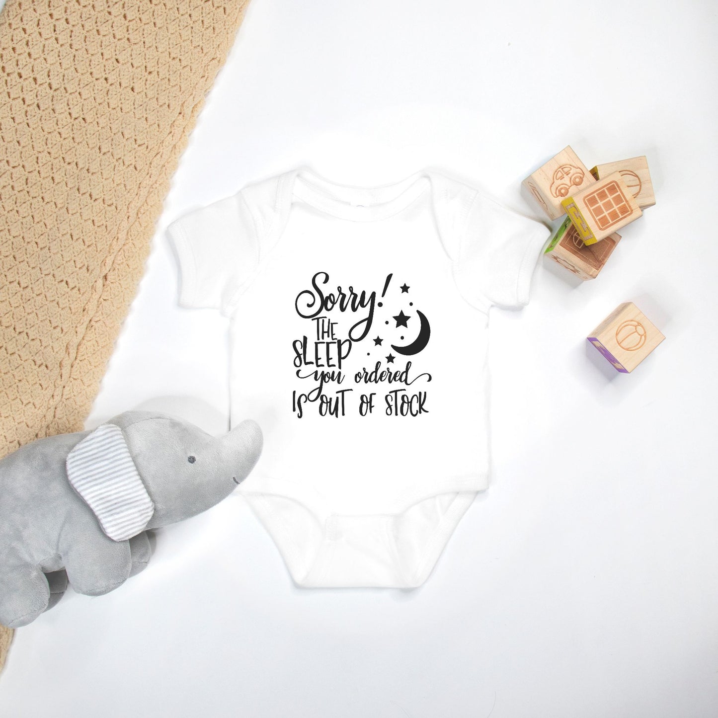 Sleep Out of Stock Baby One Piece