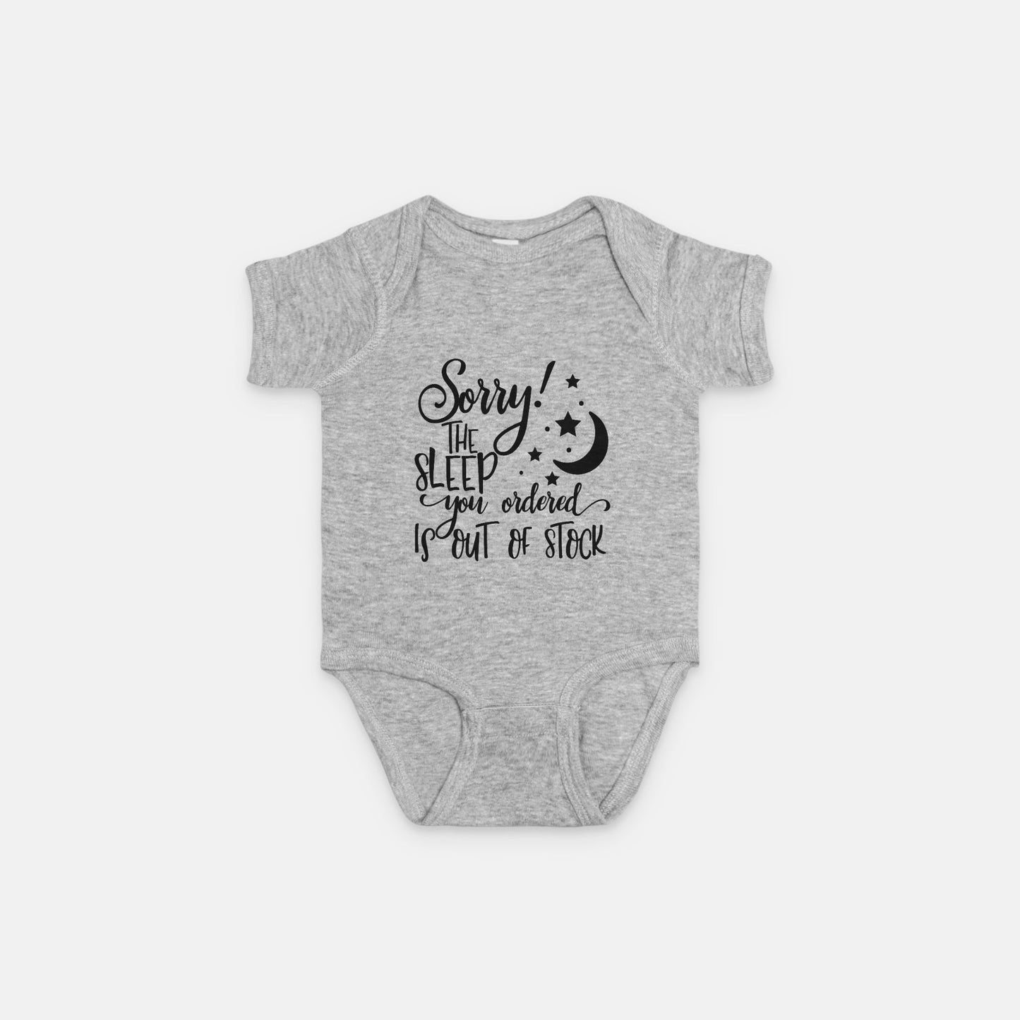 Sleep Out of Stock Baby One Piece