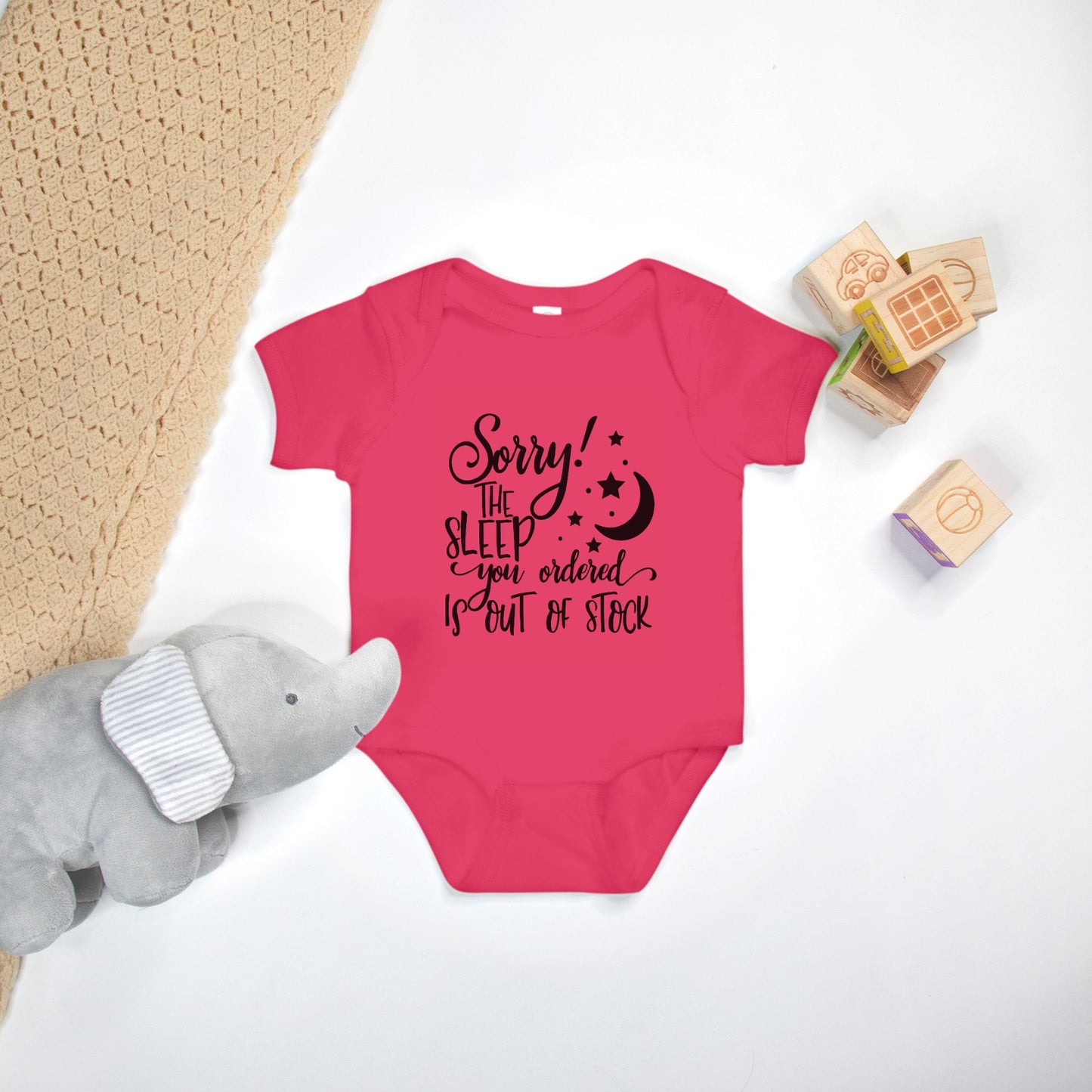 Sleep Out of Stock Baby One Piece