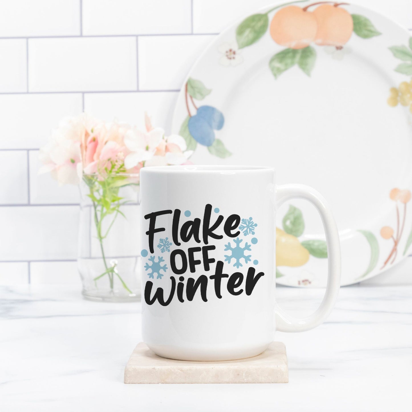 Flake Off Winter Mug Deluxe 15oz.