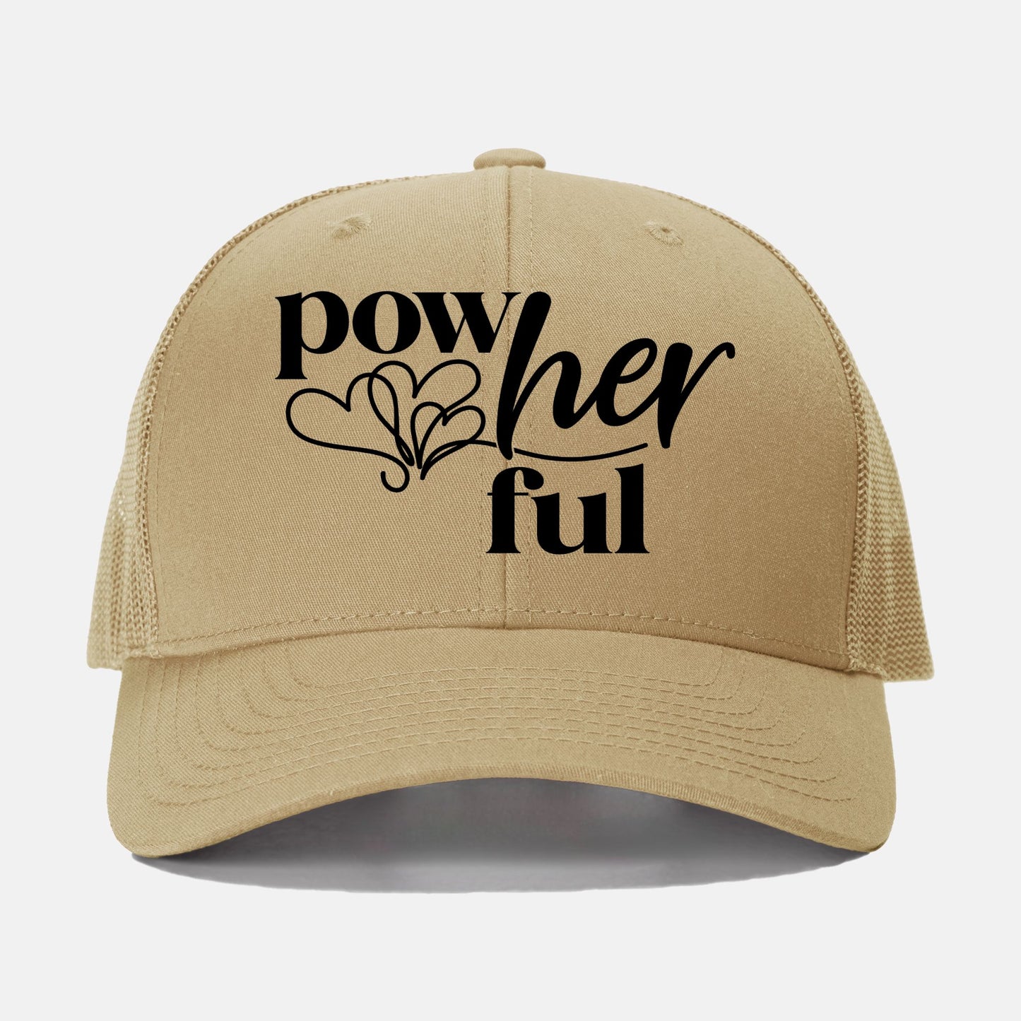 Pow-Her-Ful Retro Trucker Hat