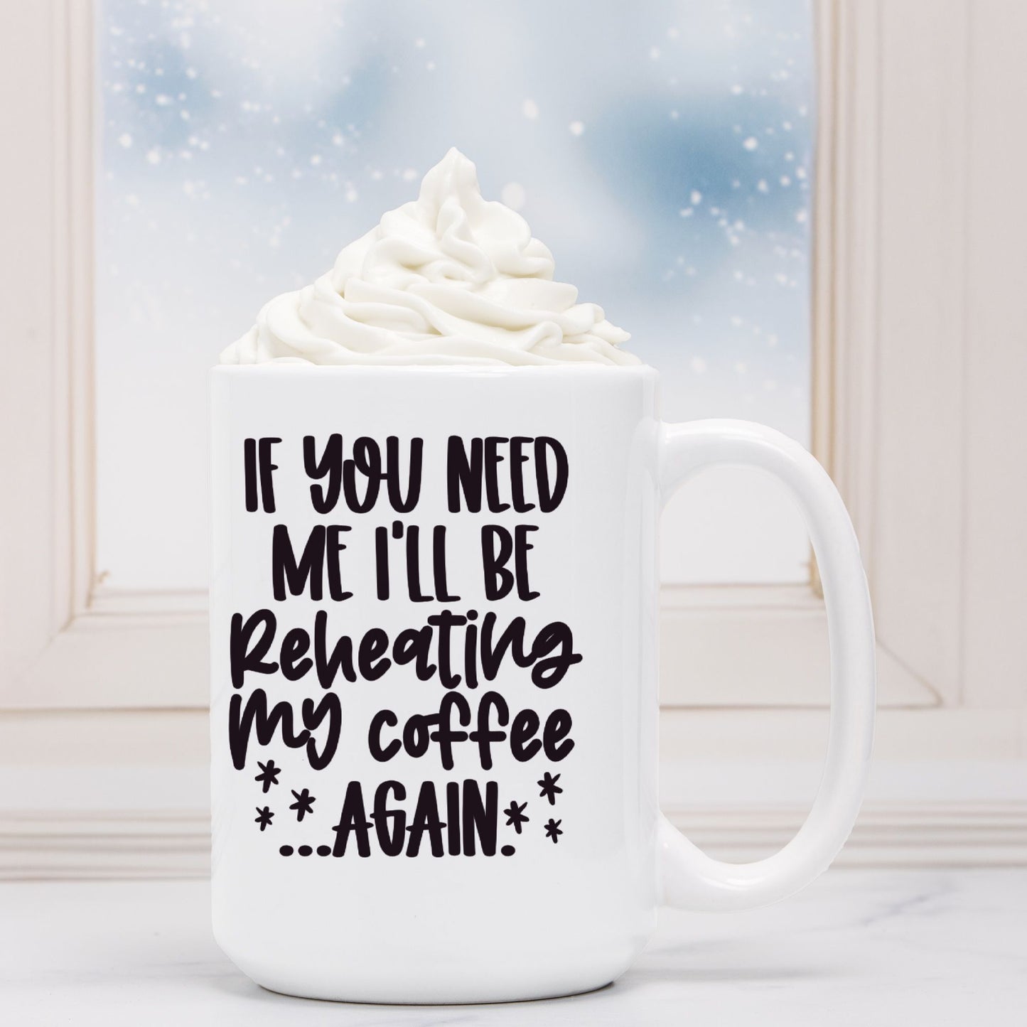Reheating Coffee Mug Deluxe 15oz.
