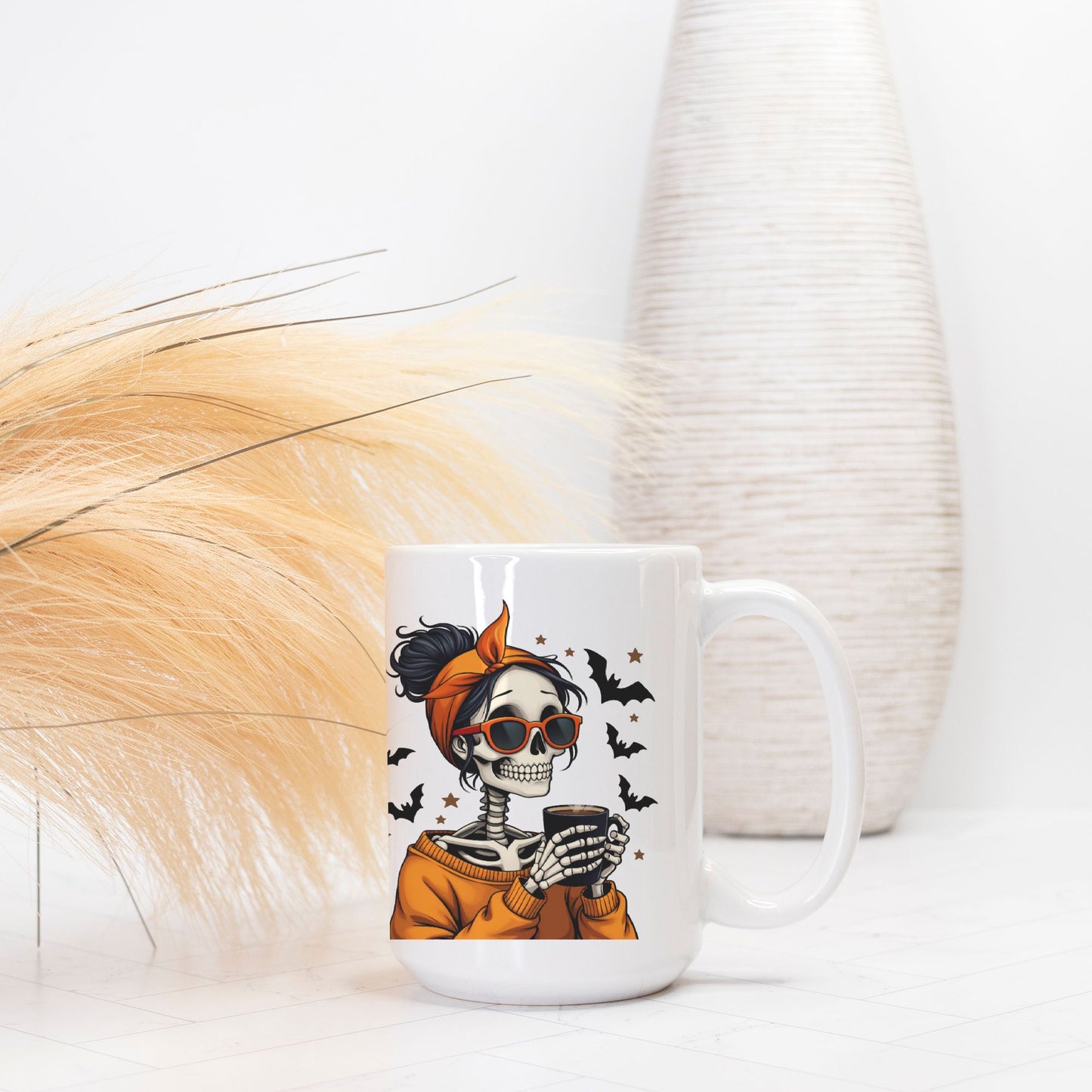 Halloween Skeleton Mug