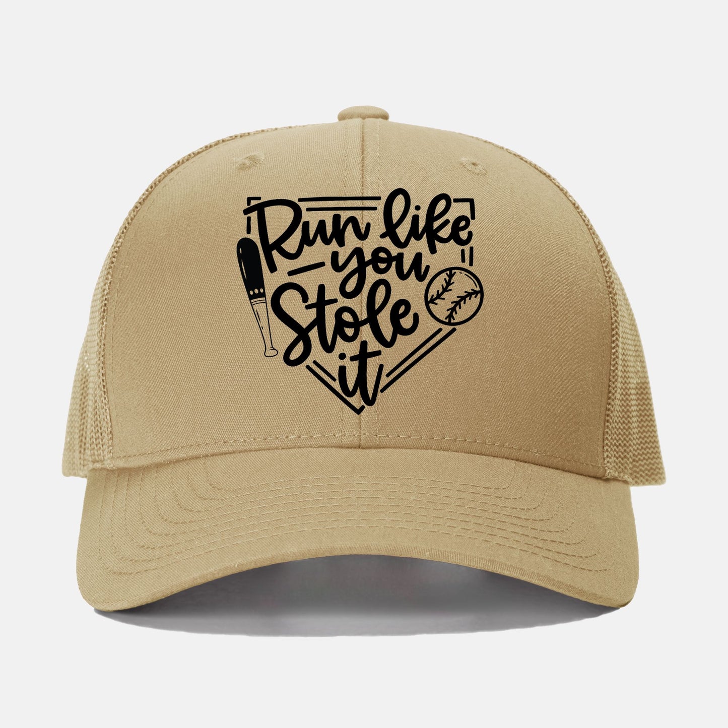 Stolen Bases Retro Trucker Hat