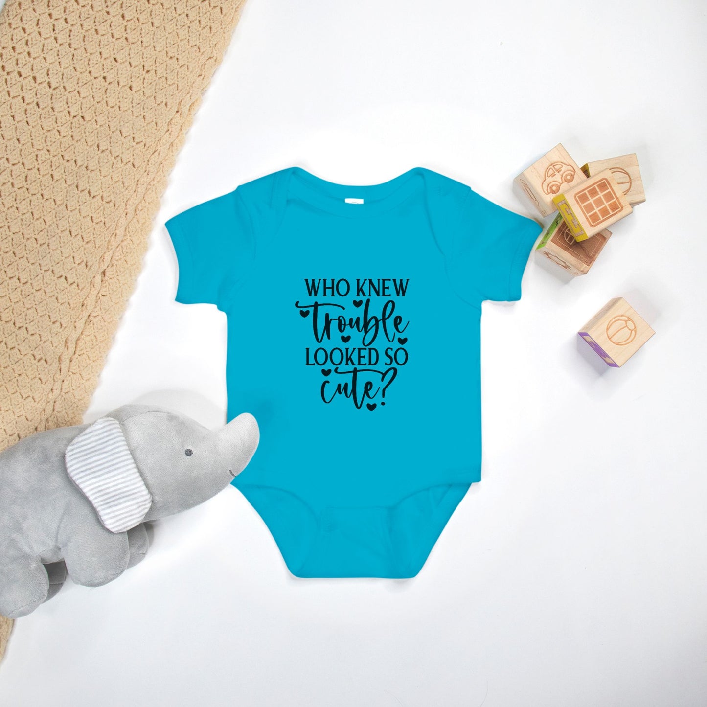 Cute Trouble Baby One Piece