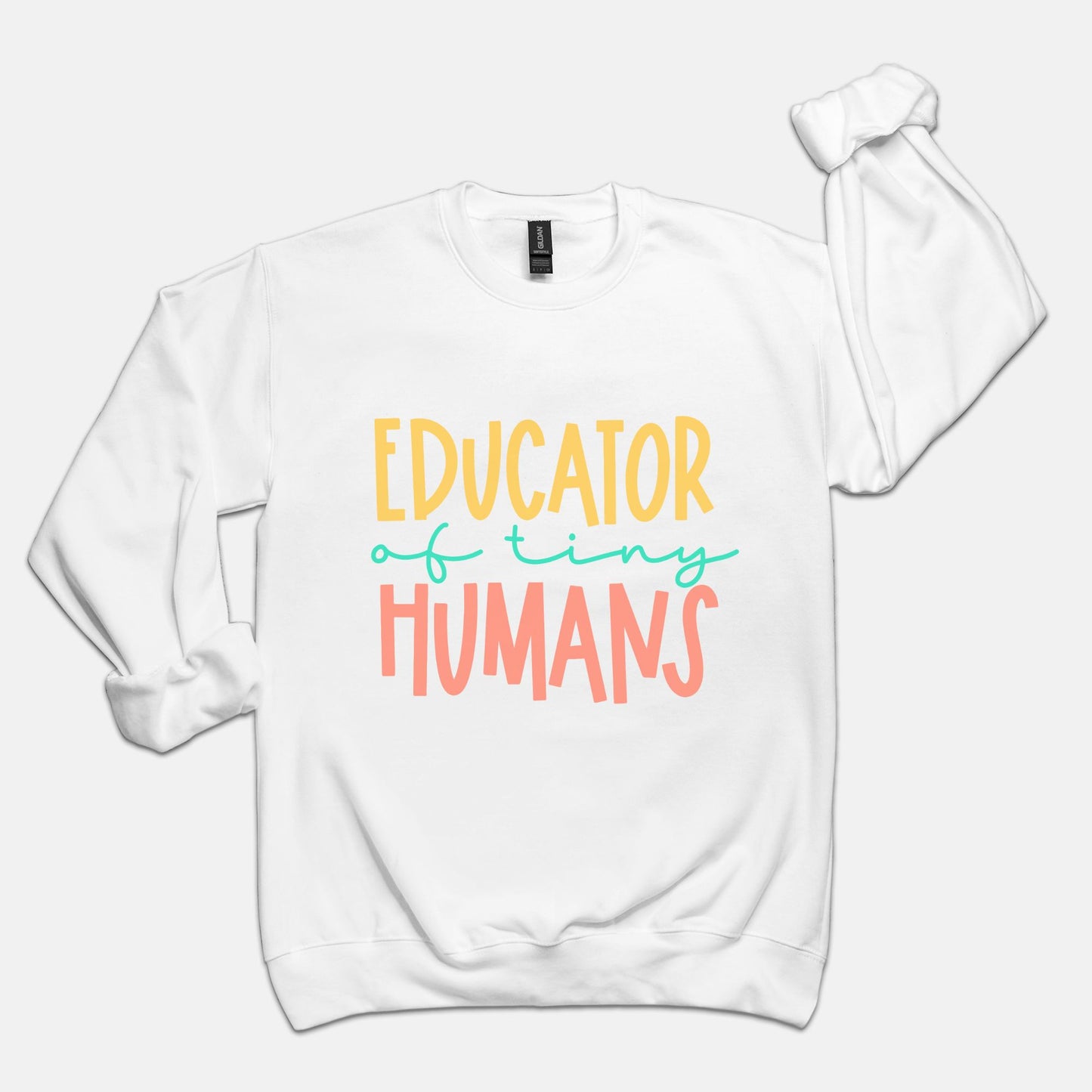 Educator of Tiny Humans Unisex Crew Neck Sweatshirt