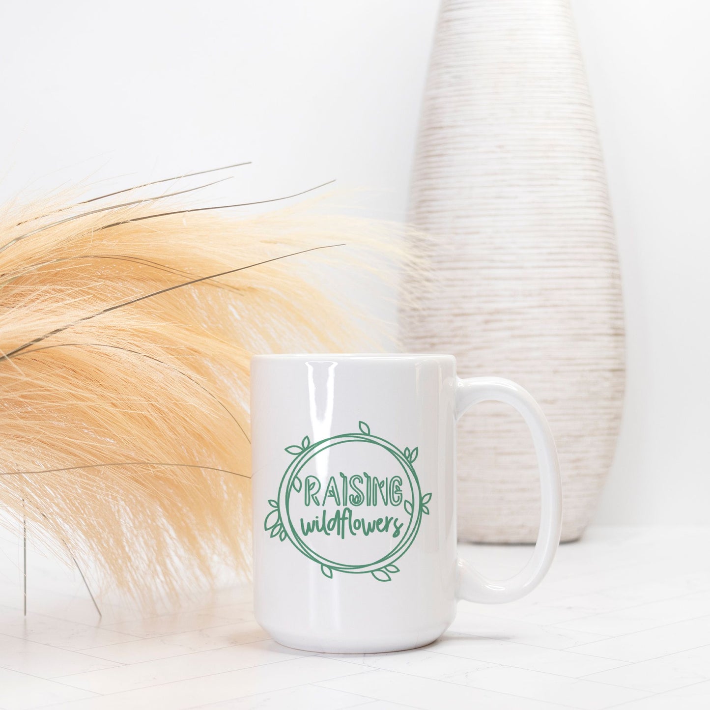 Raising Wildflowers Mug Deluxe 15oz.