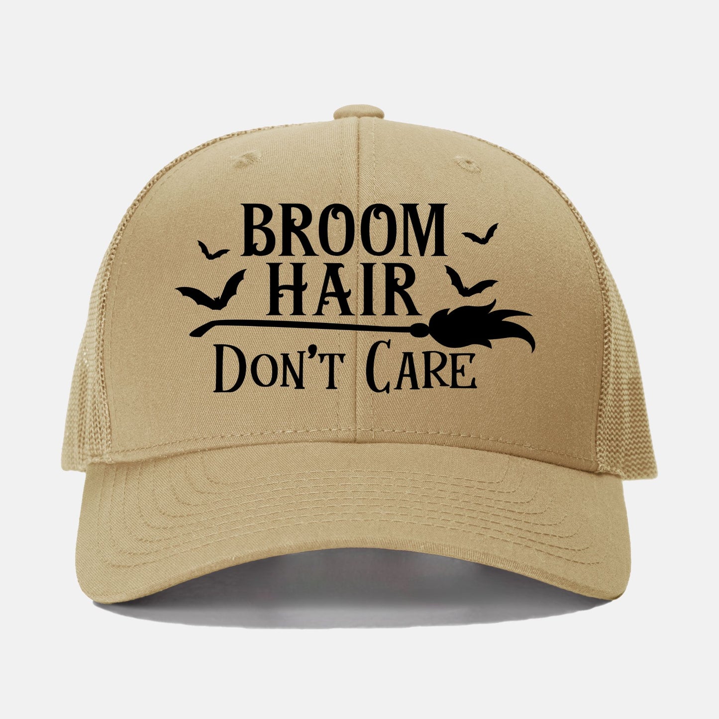 Broom Hair Don't Care Trucker Hat