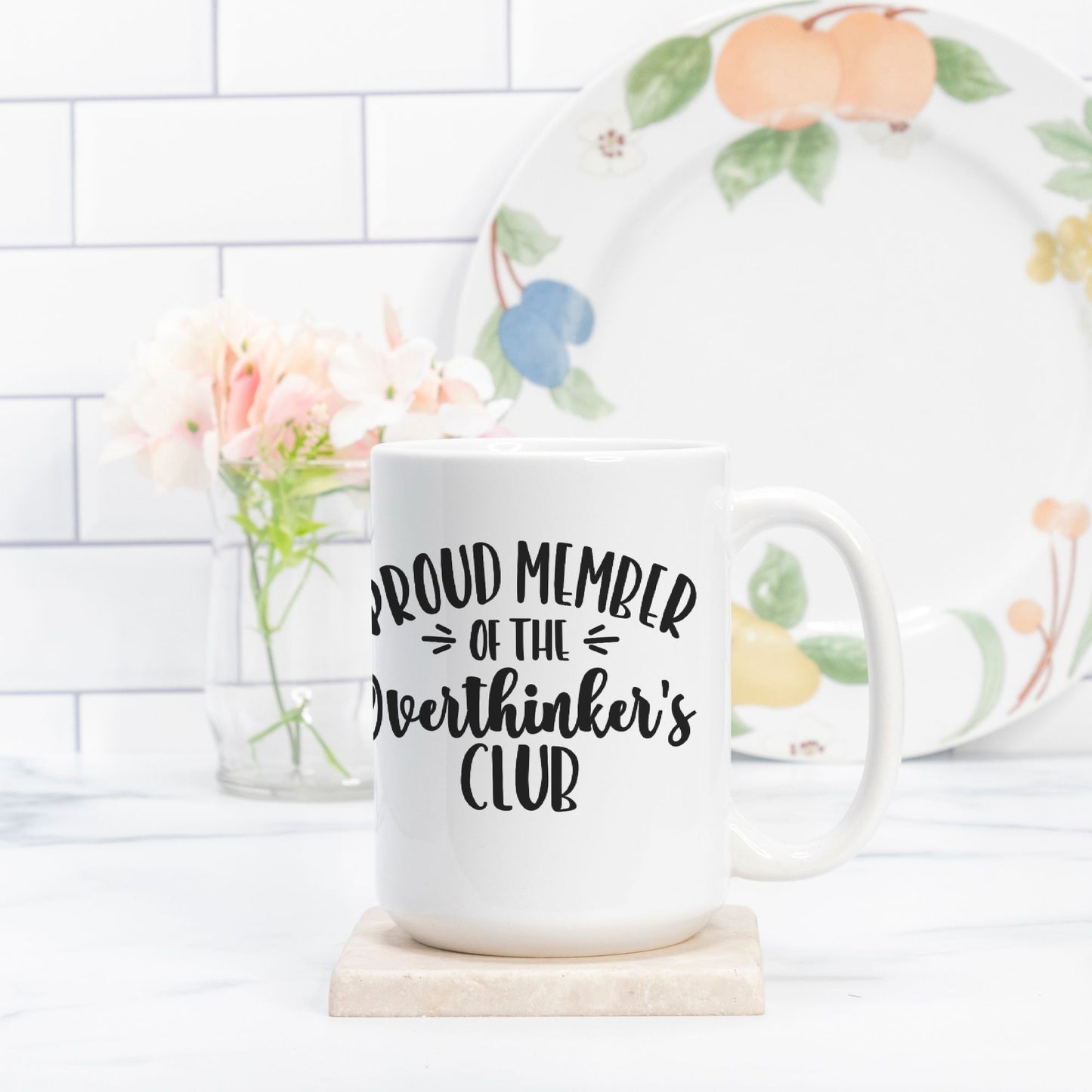 Overthinkers Club Mug Deluxe 15oz.
