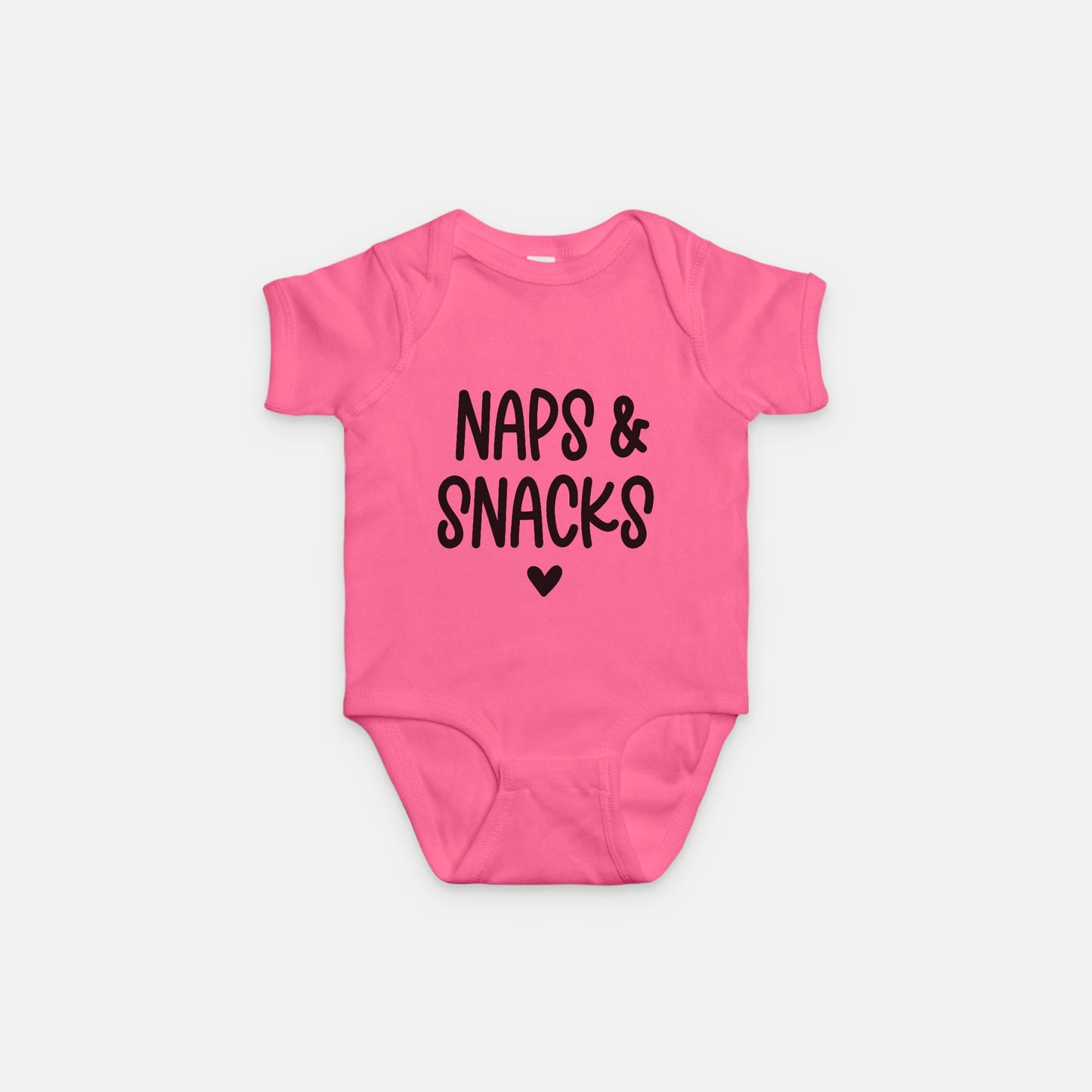Naps & Snacks Baby One Piece
