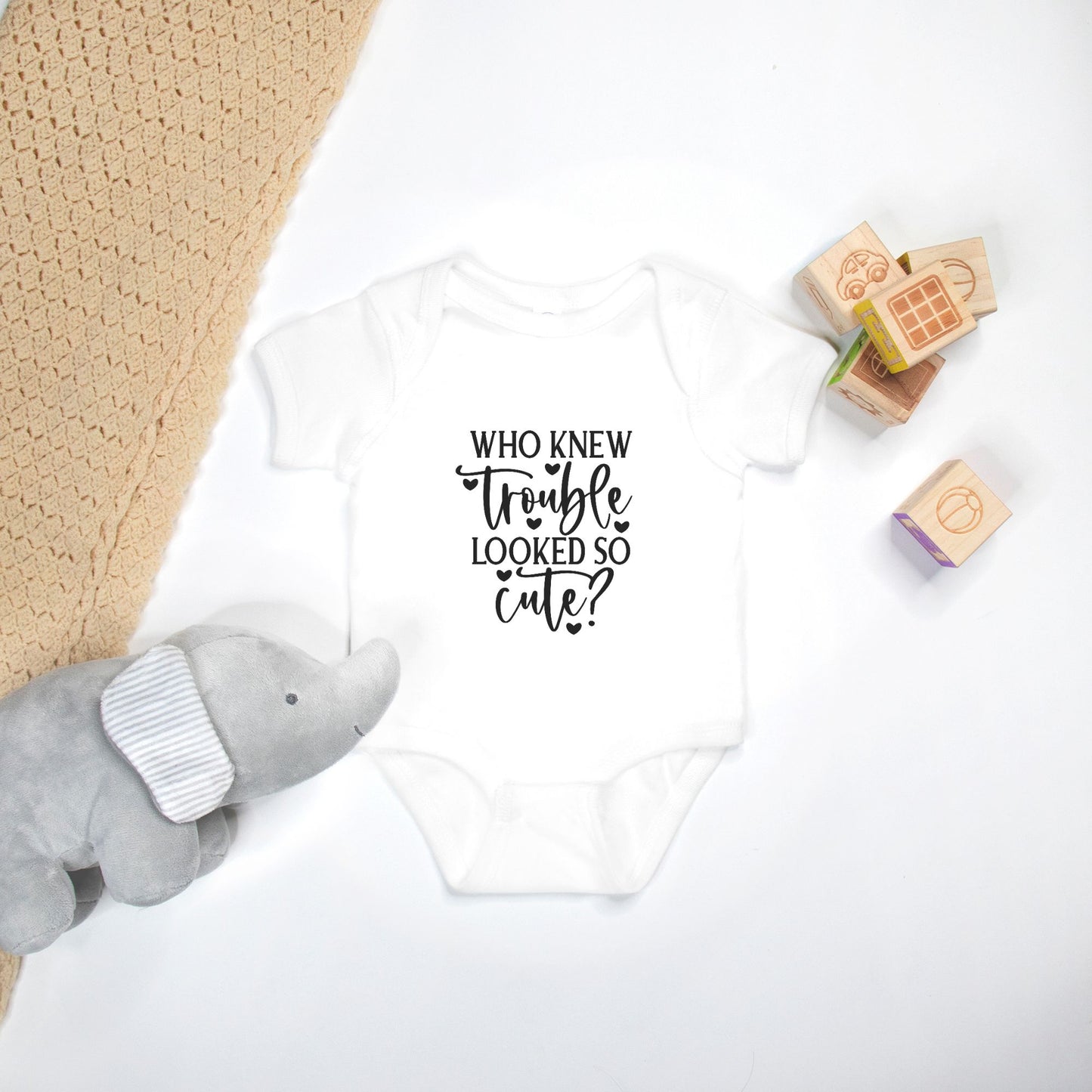 Cute Trouble Baby One Piece