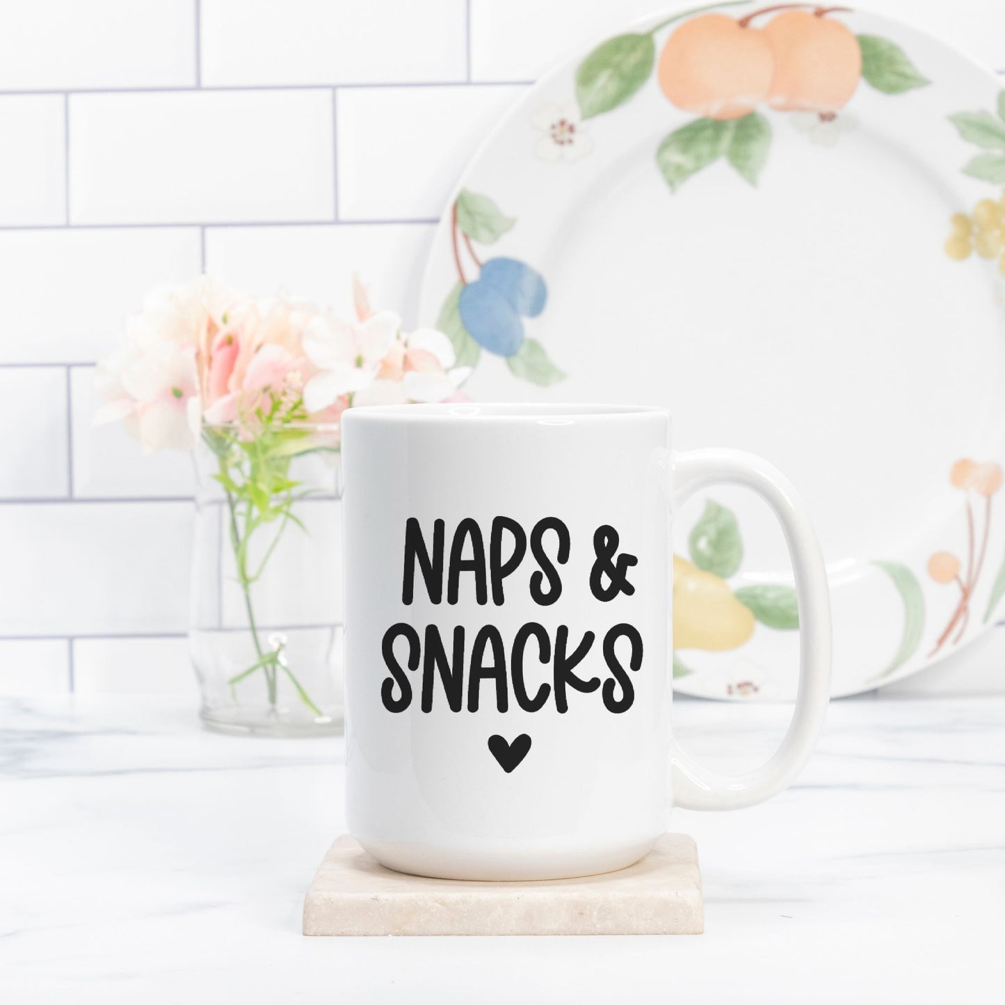Naps & Snacks Mug Deluxe 15oz.
