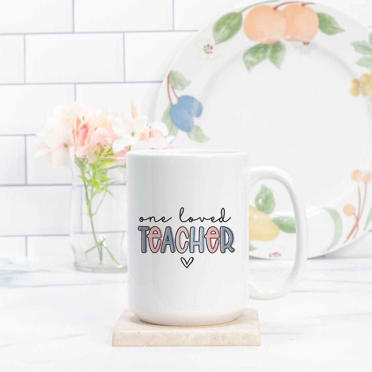 One Loved Teacher Mug Deluxe