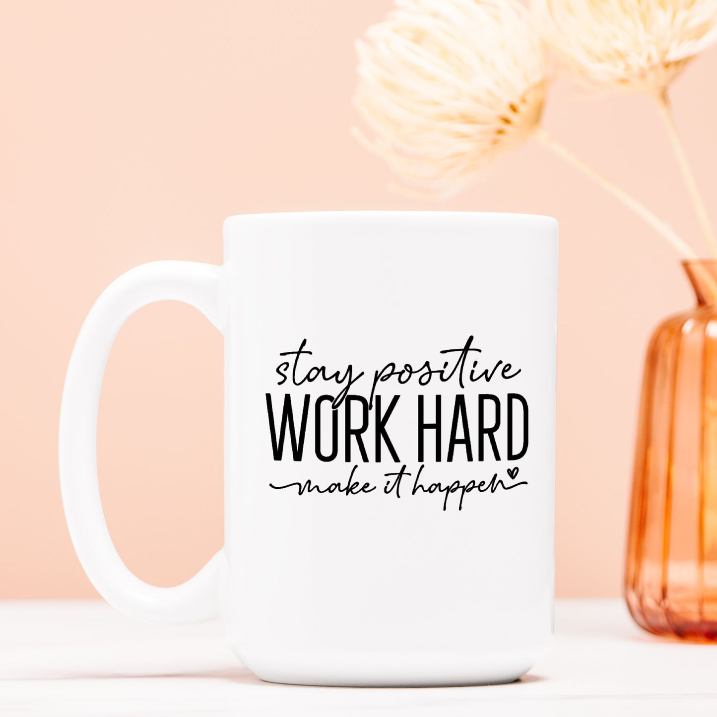 Work Hard Mug Deluxe 15oz.