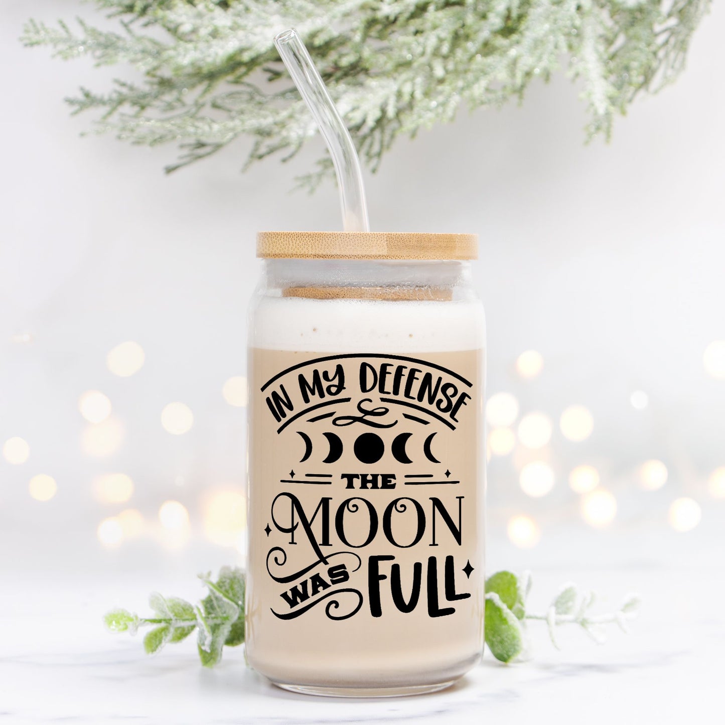 Full Moon Glass Can 16oz