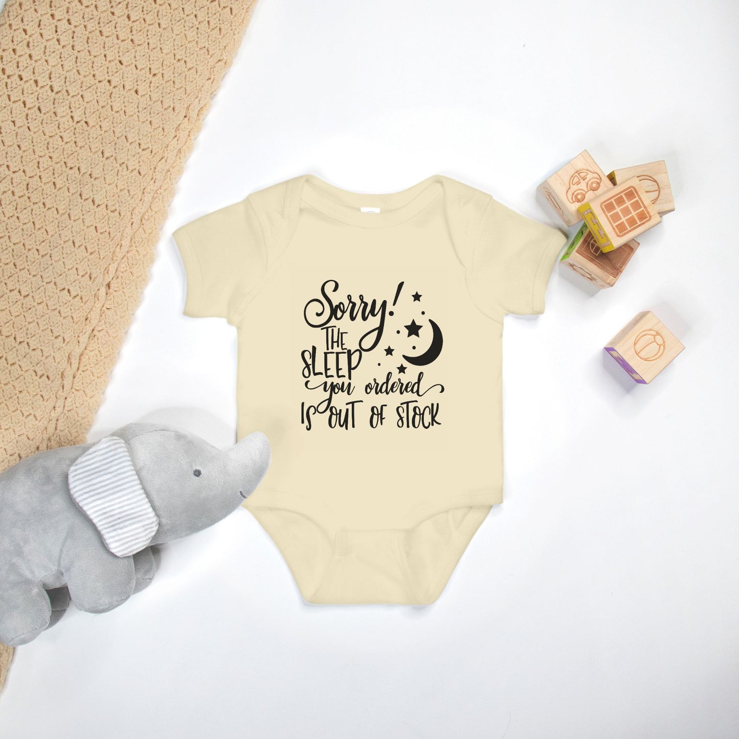 Sleep Out of Stock Baby One Piece