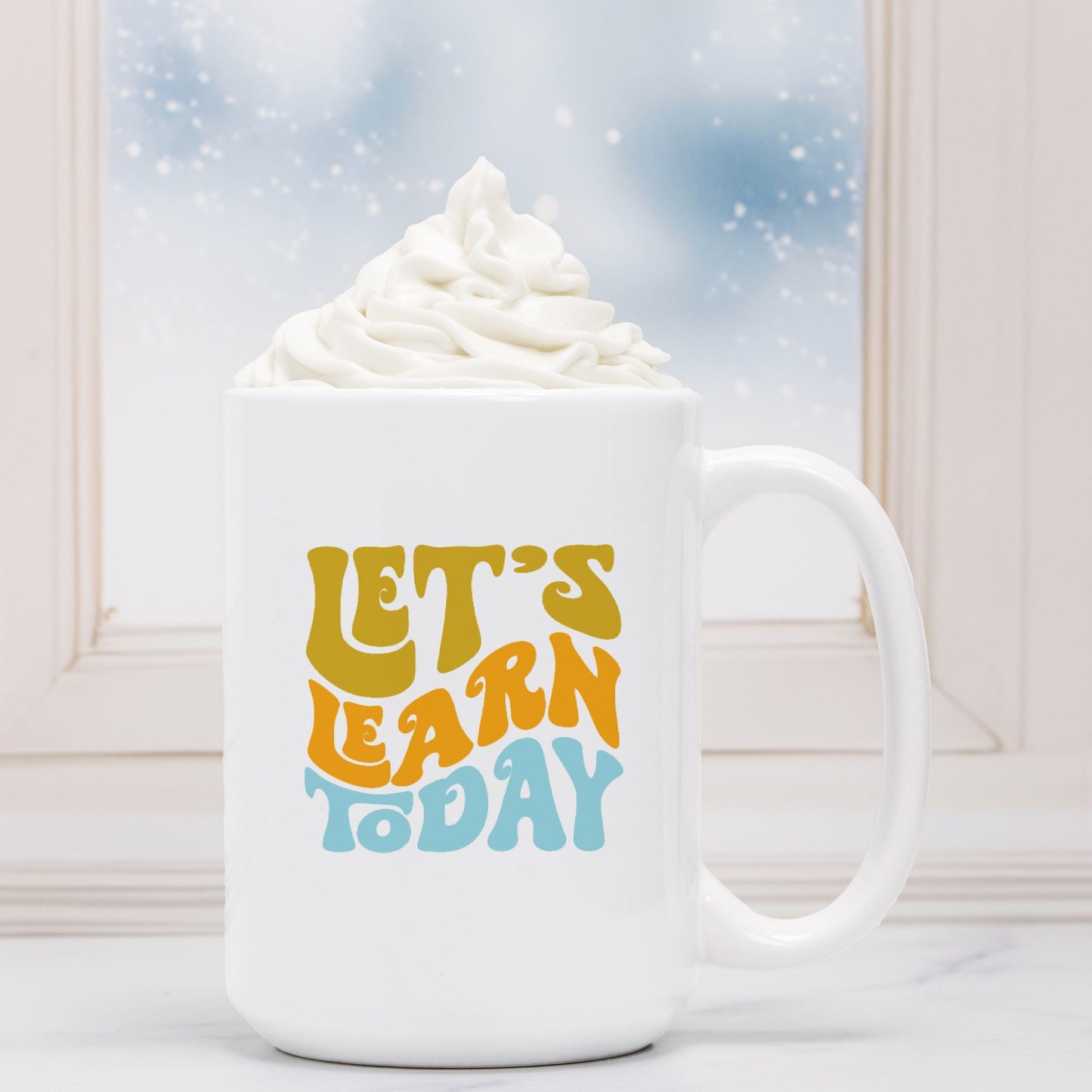 Let's Learn Mug Deluxe 15oz.
