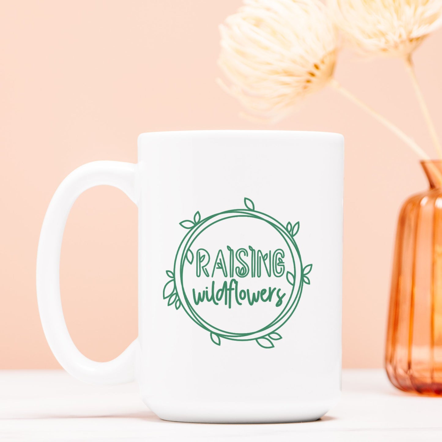 Raising Wildflowers Mug Deluxe 15oz.