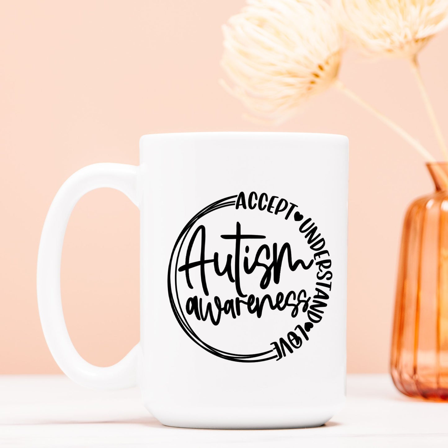 Autism Awareness Mug Deluxe 15oz.
