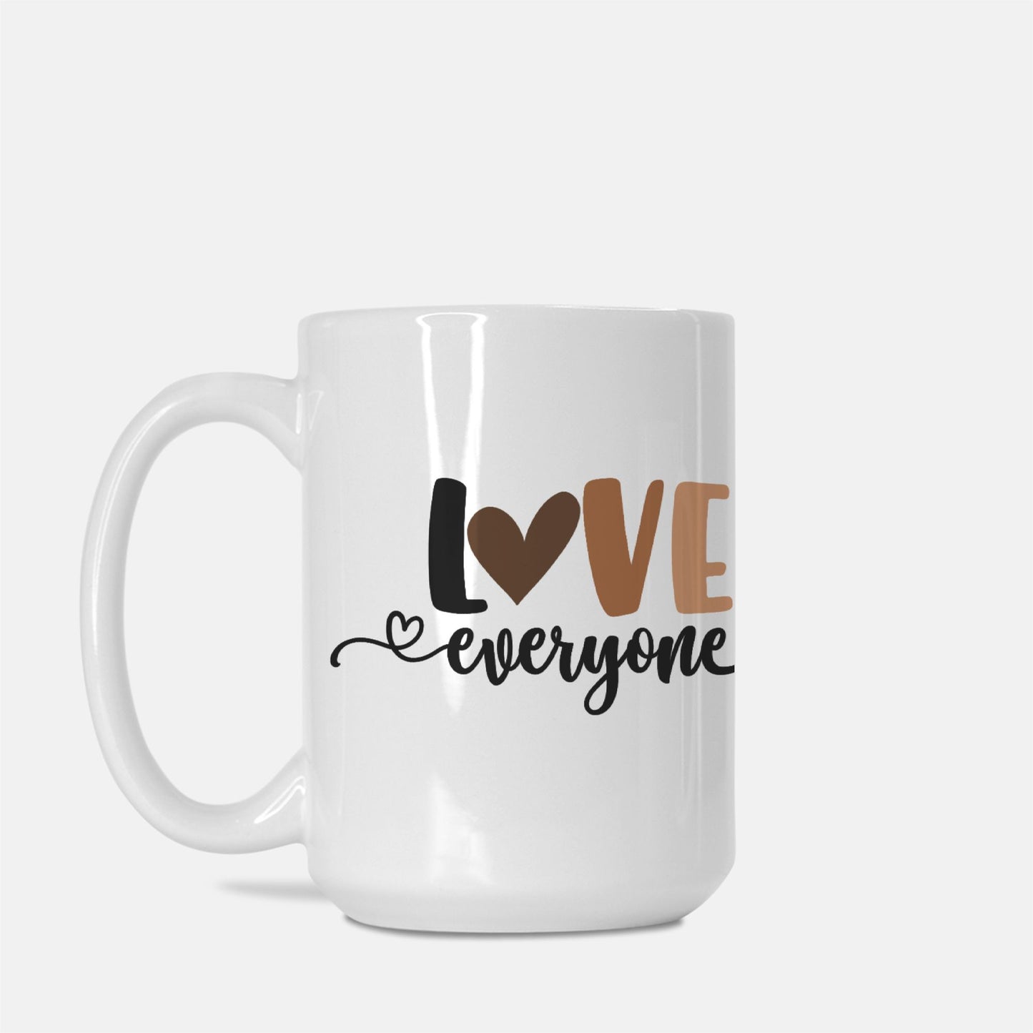 Love Everyone Mug Deluxe 15oz.